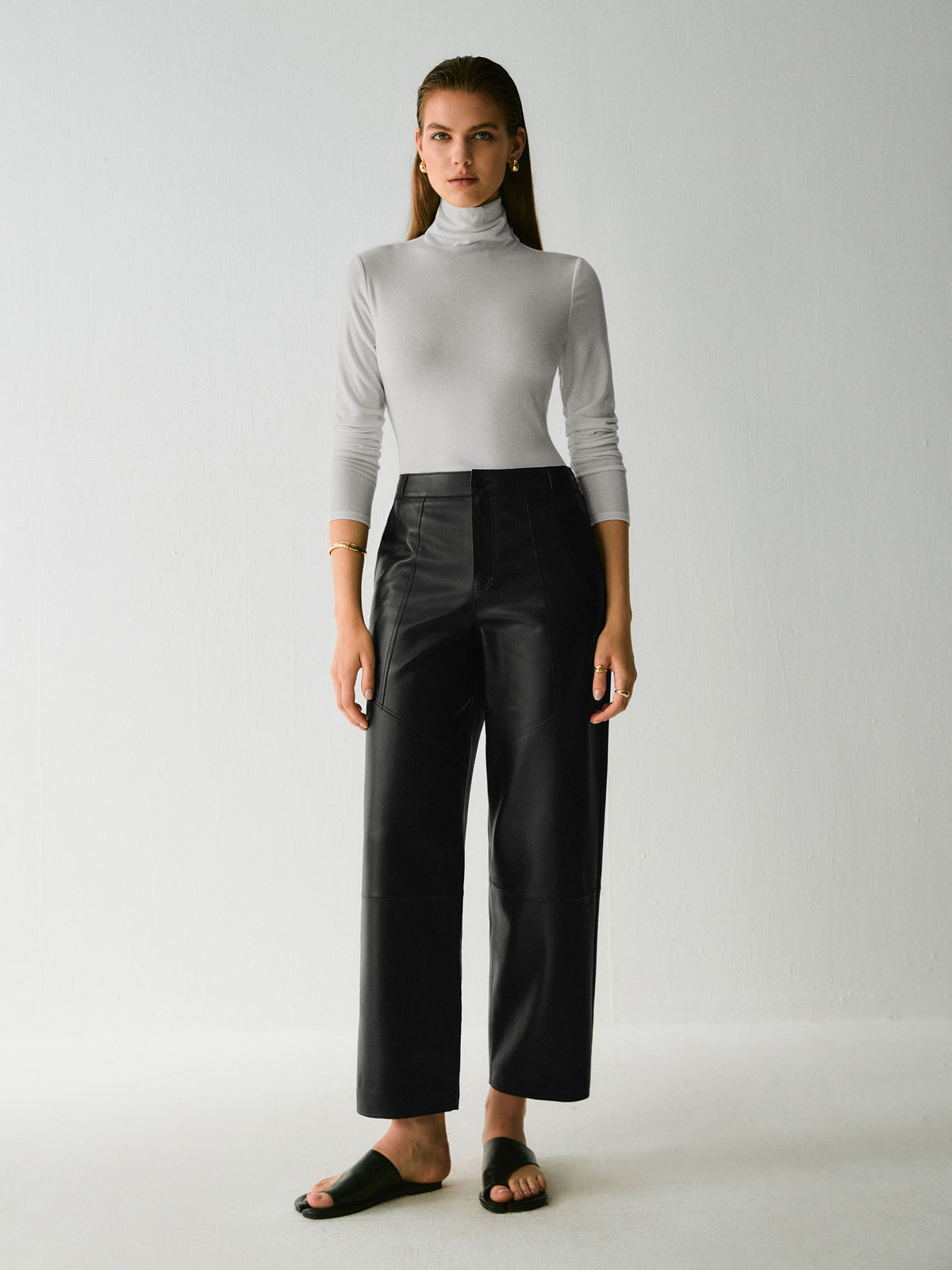 Juno Lyocell/Wool Turtleneck