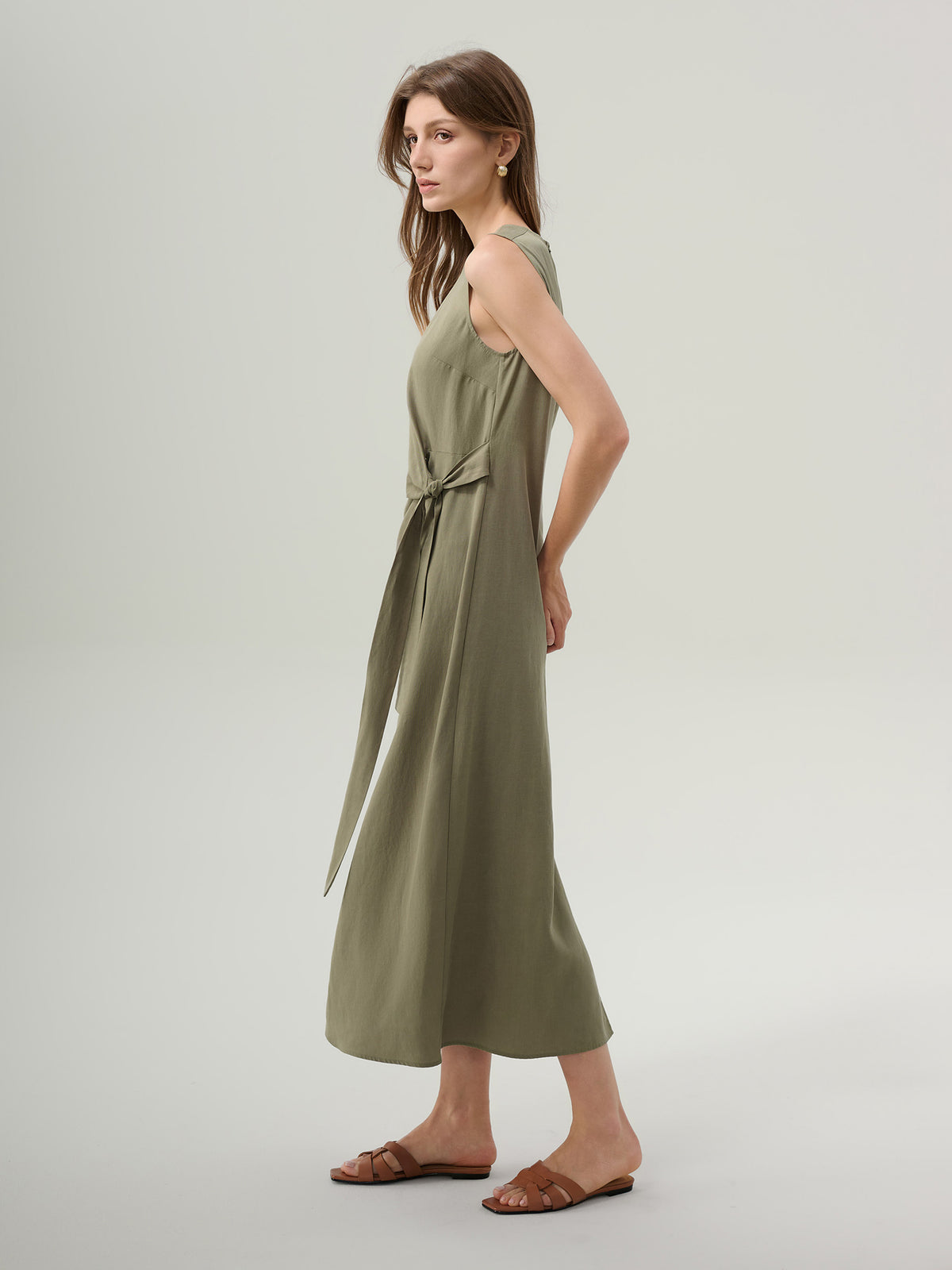 Tillie Linen Blend Dress