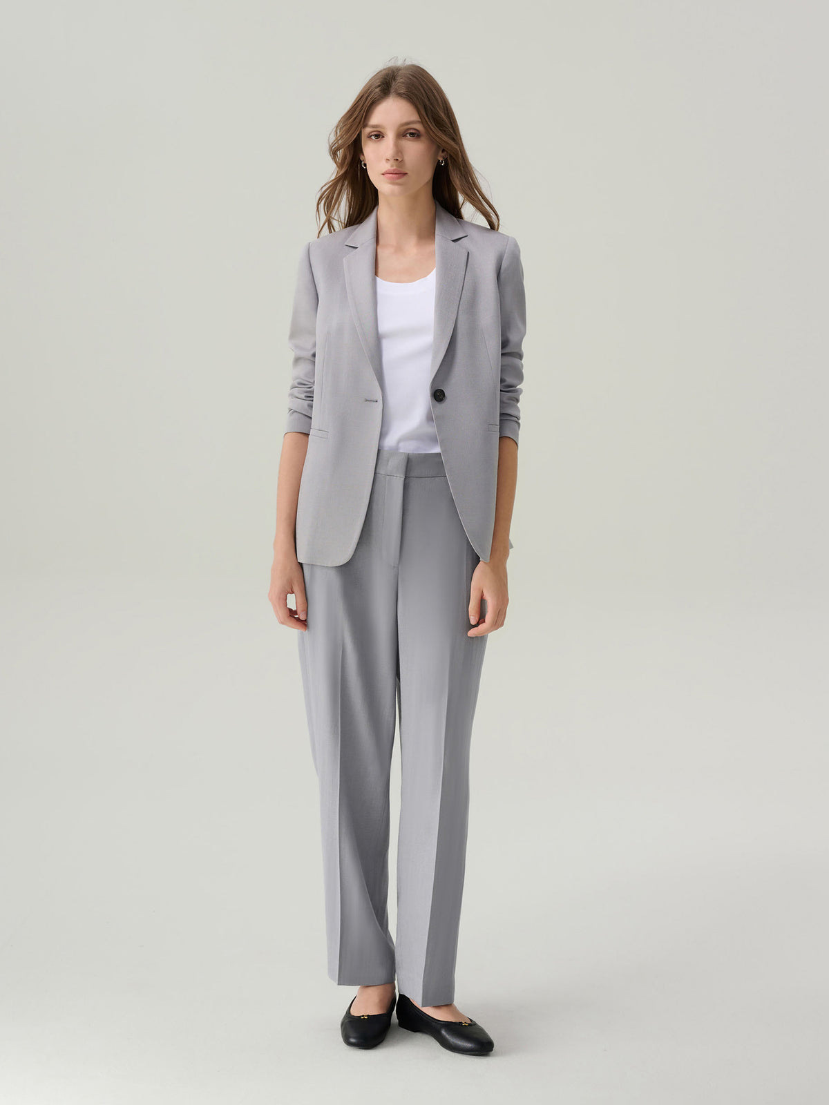 Elizabeth Rock Grey Suit Jacket