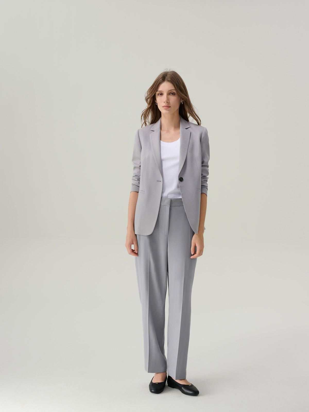 Elizabeth Rock Grey Suit Jacket