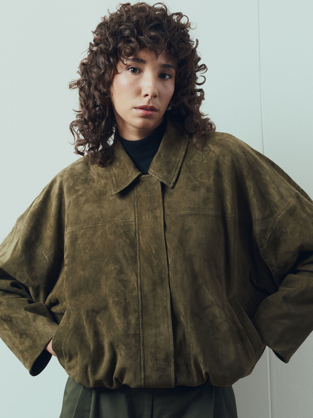 Nico Suede Leather Jacket