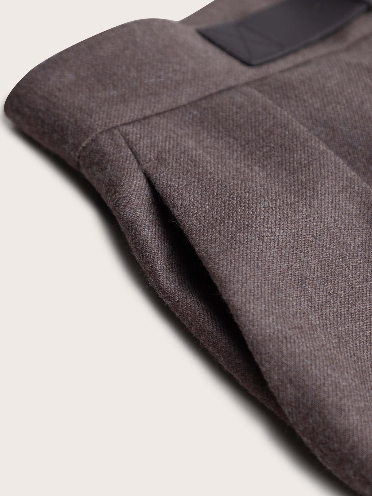 KENNY WOOL PLEATED SLIM TROUSERS(LIGHT COLOR)