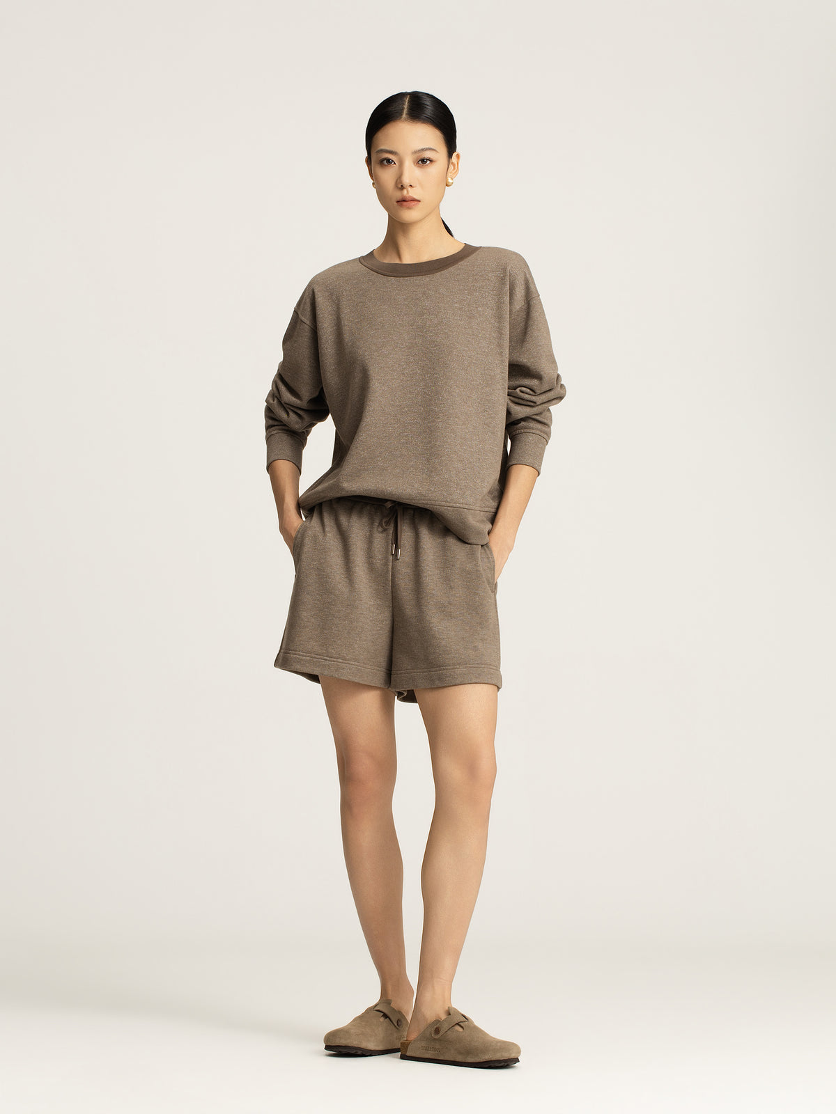 Ayla Merino Fleece Shorts