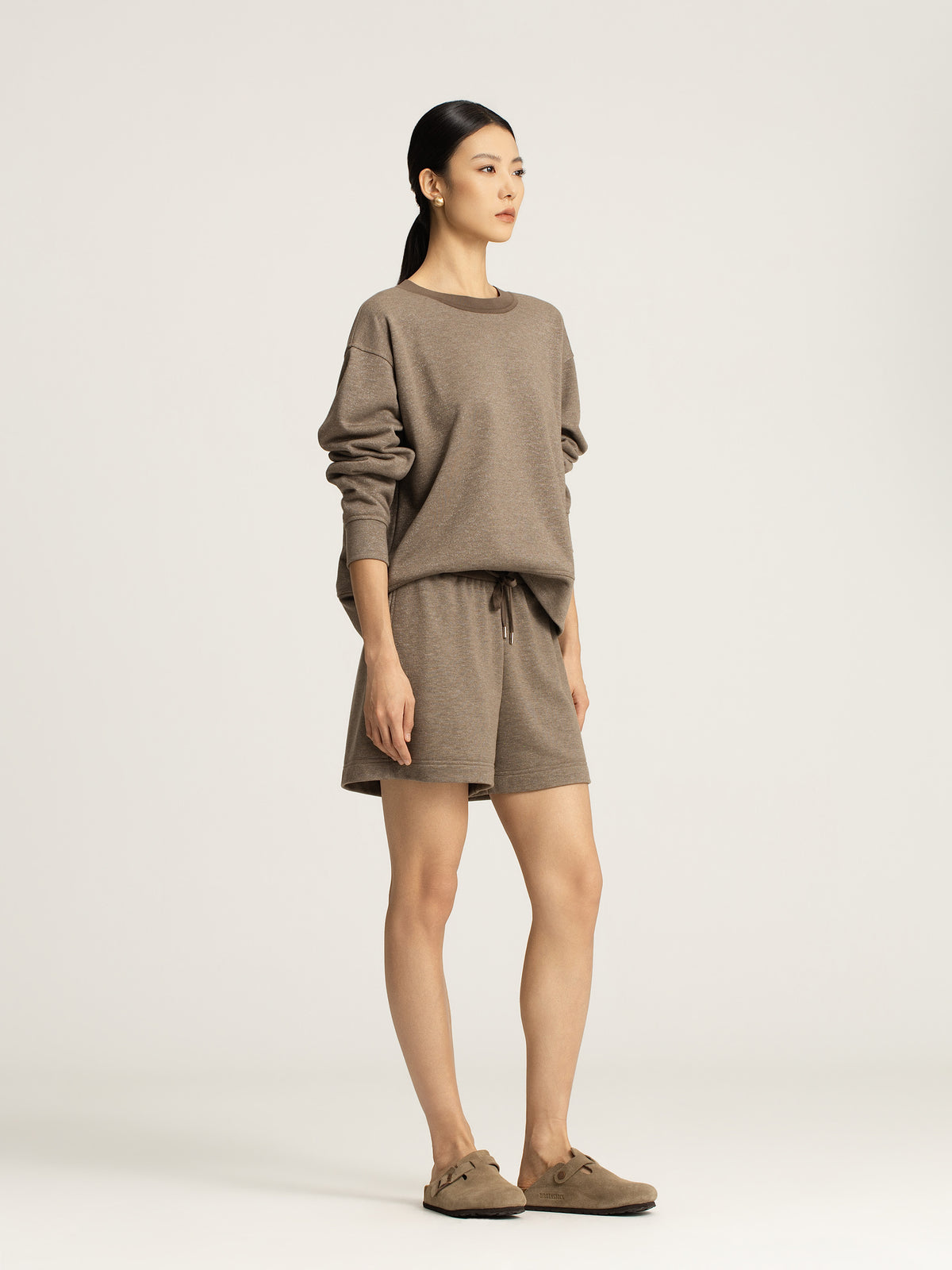Ayla Merino Fleece Shorts
