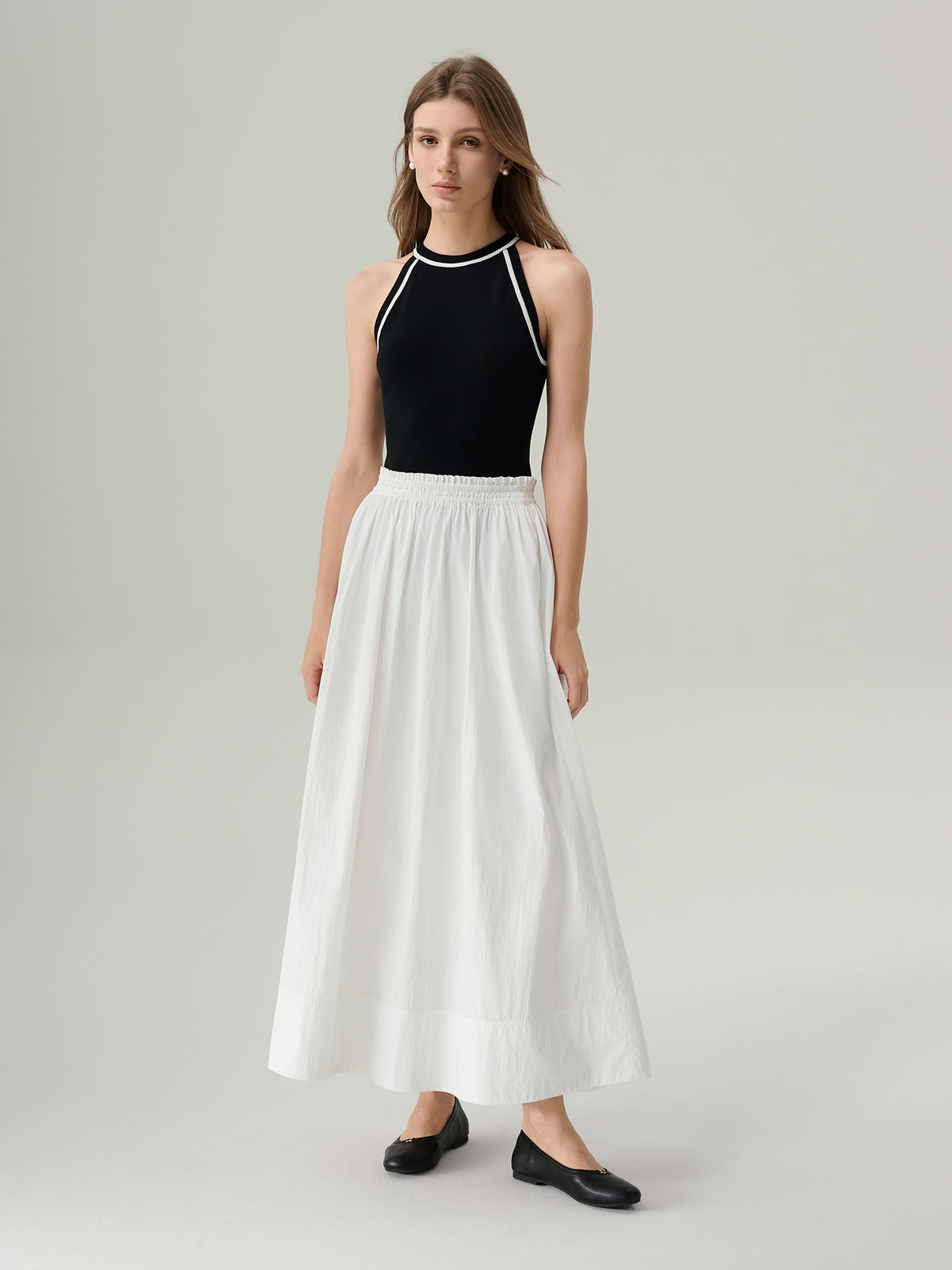 Effie Cotton Midi Skirt
