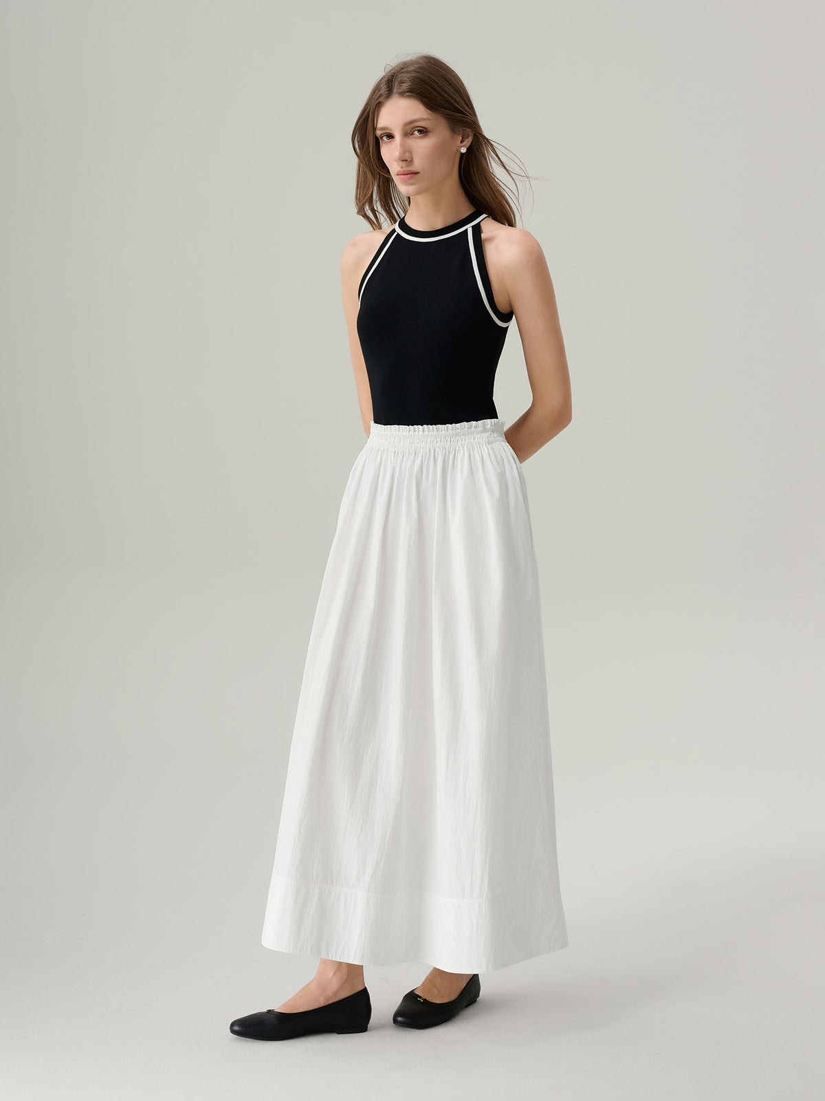 Effie Cotton Midi Skirt