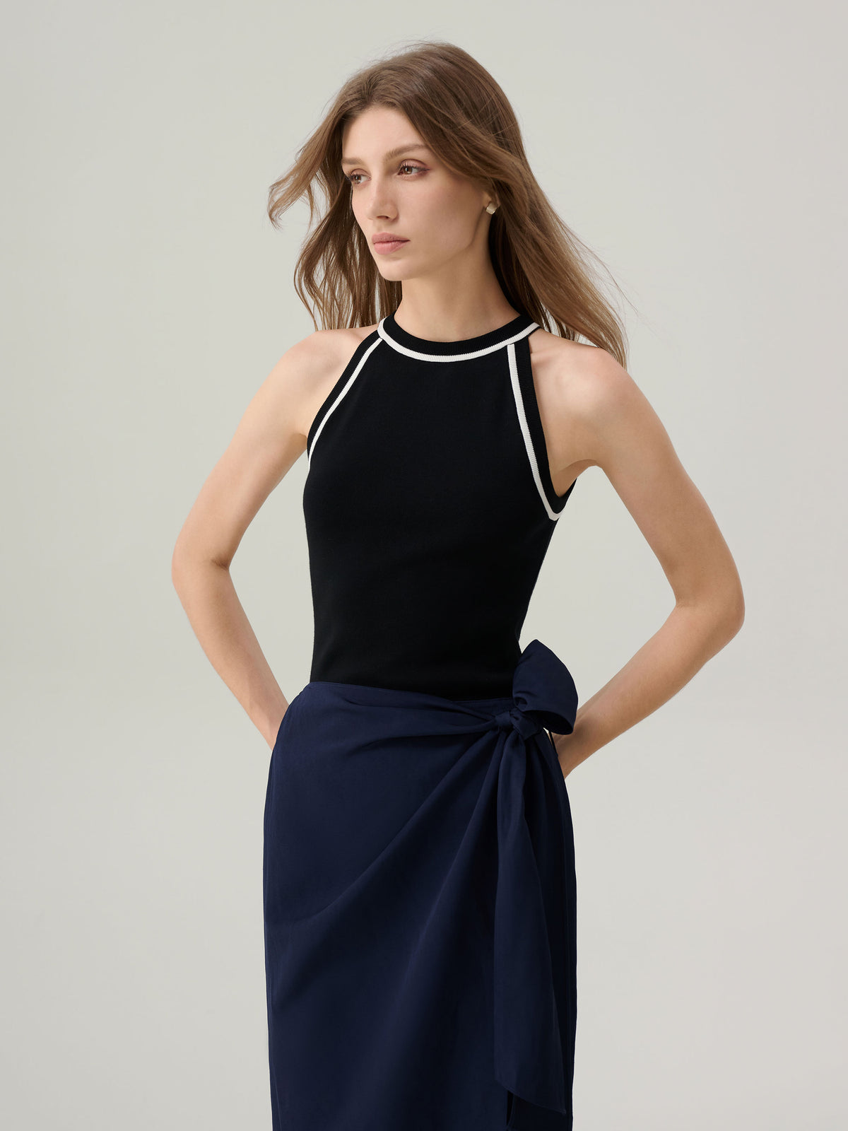 Pippa Long Wrap Skirt
