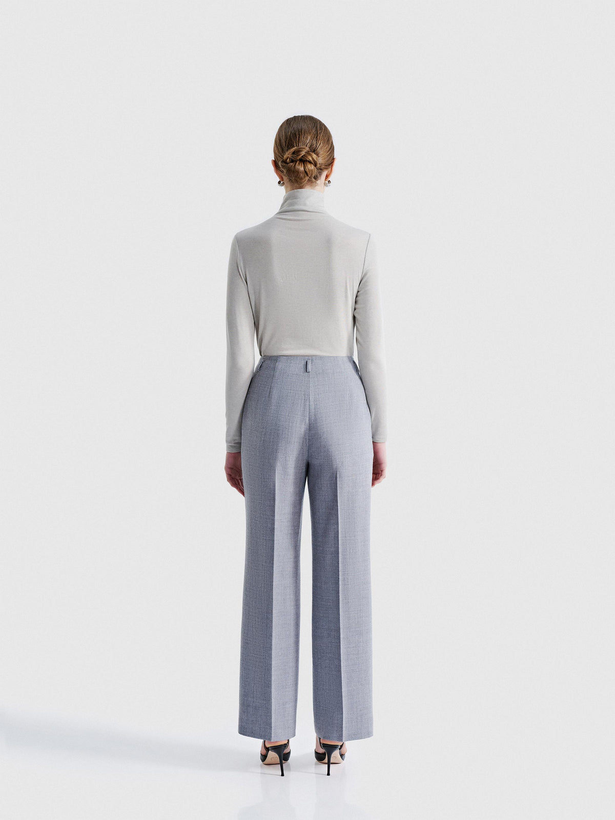 Juno Lyocell/Wool Turtleneck