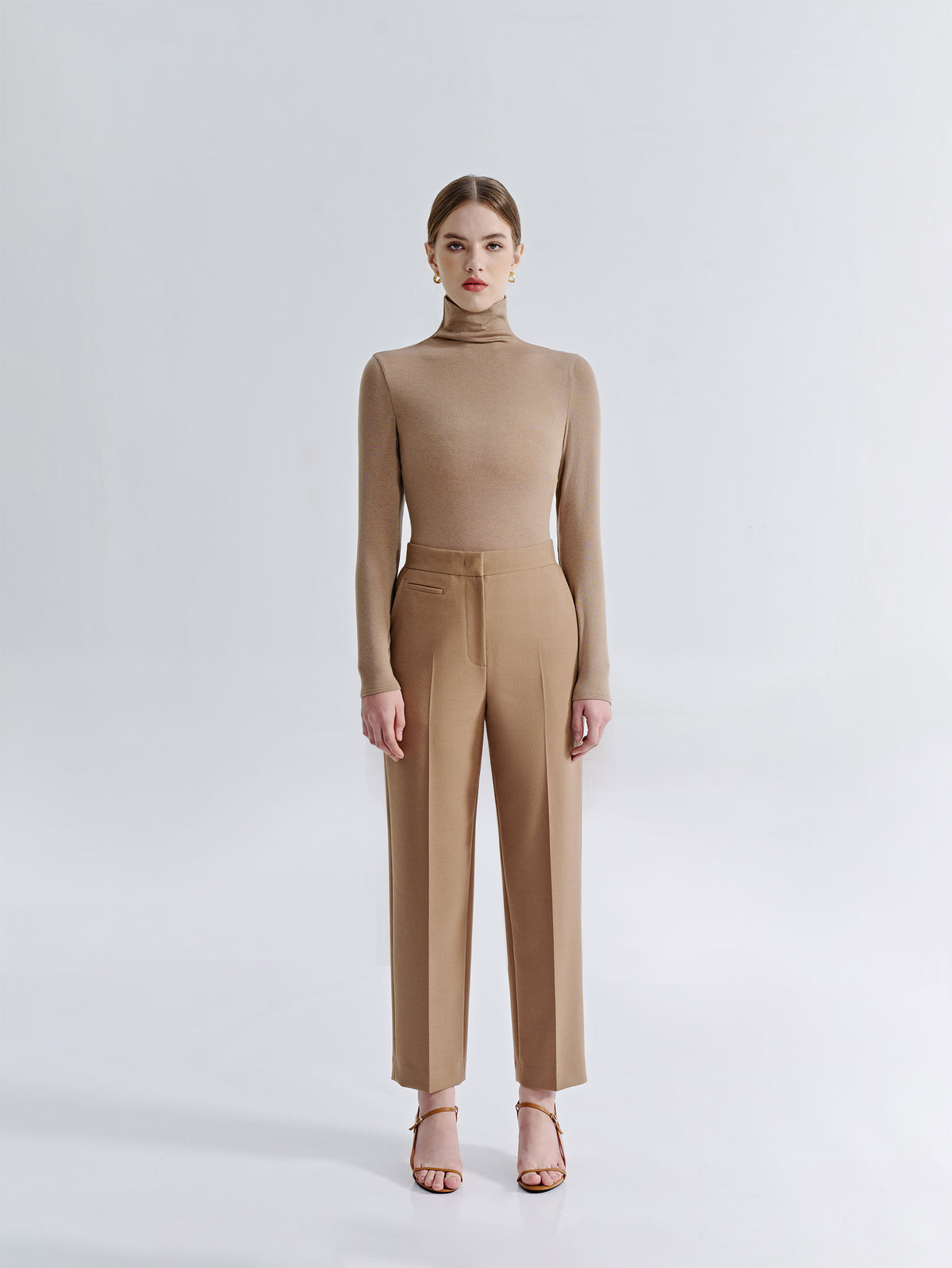 Juno Lyocell/Wool Turtleneck