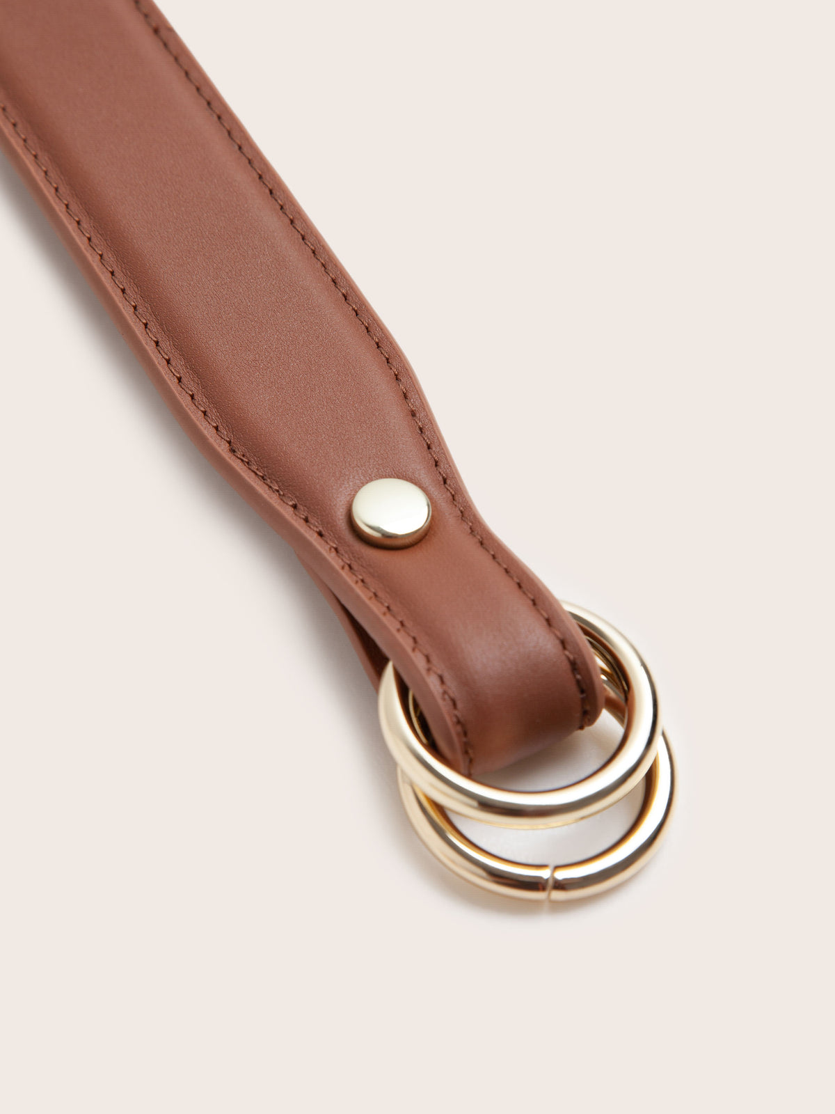 Renee Leather Strap Scarf Bag
