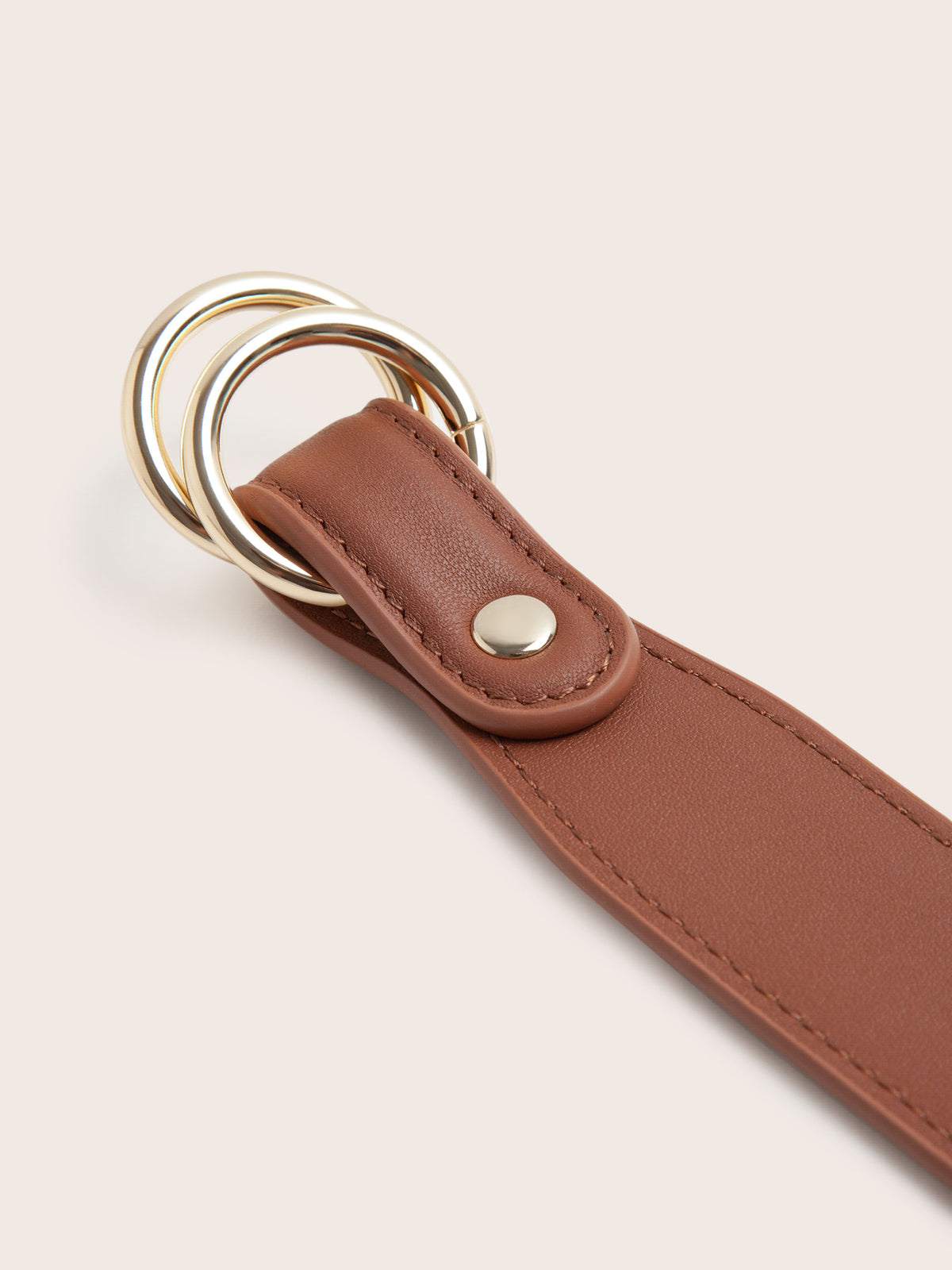 Renee Leather Strap Scarf Bag