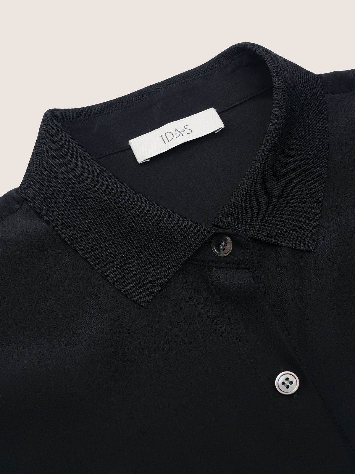 Goldie Silk Blouse With Elastic Sleeve Detail