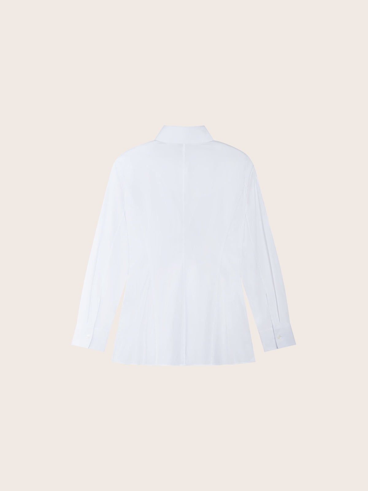 ISABEL FITTED STRETCH COTTON BLOUSE