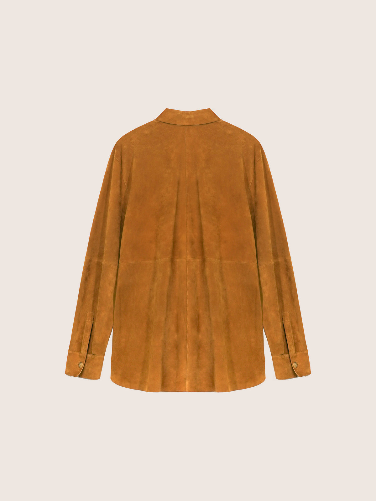 Elara Lambskin Suede Shacket