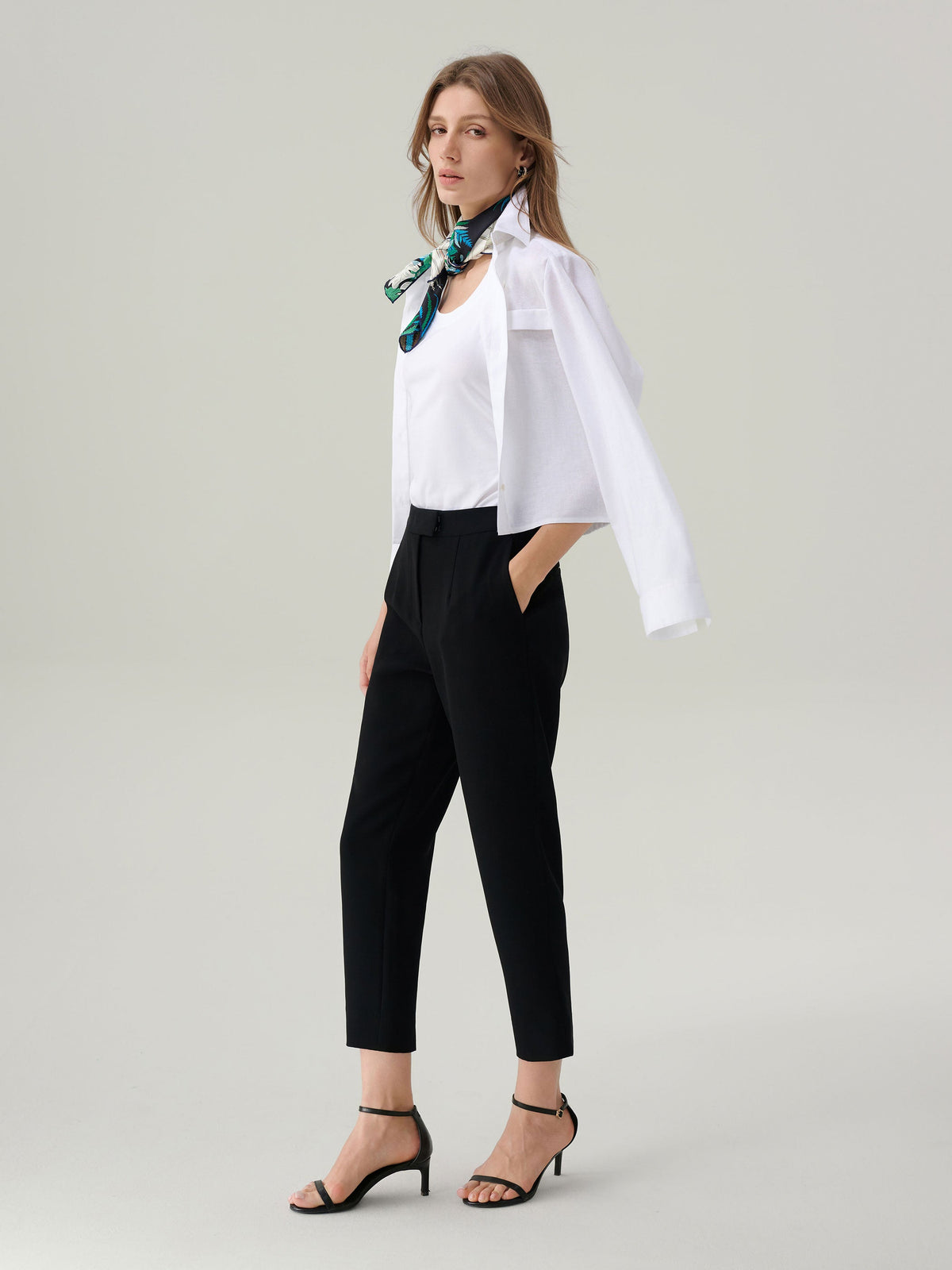 Lilah Linen Button Down Top