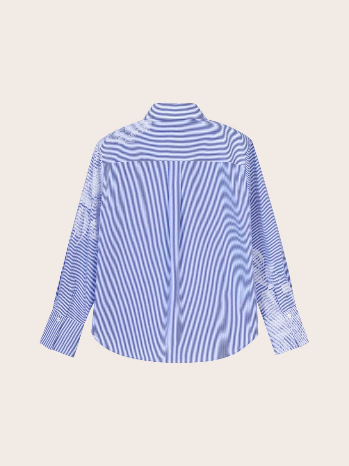 Maisie Blue &amp; White 
Striped Blouse
