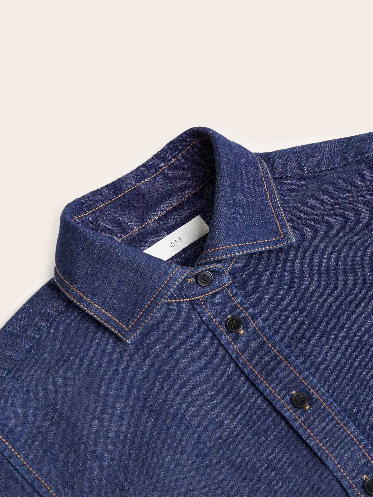 Daphne Dark Denim Button Down Top