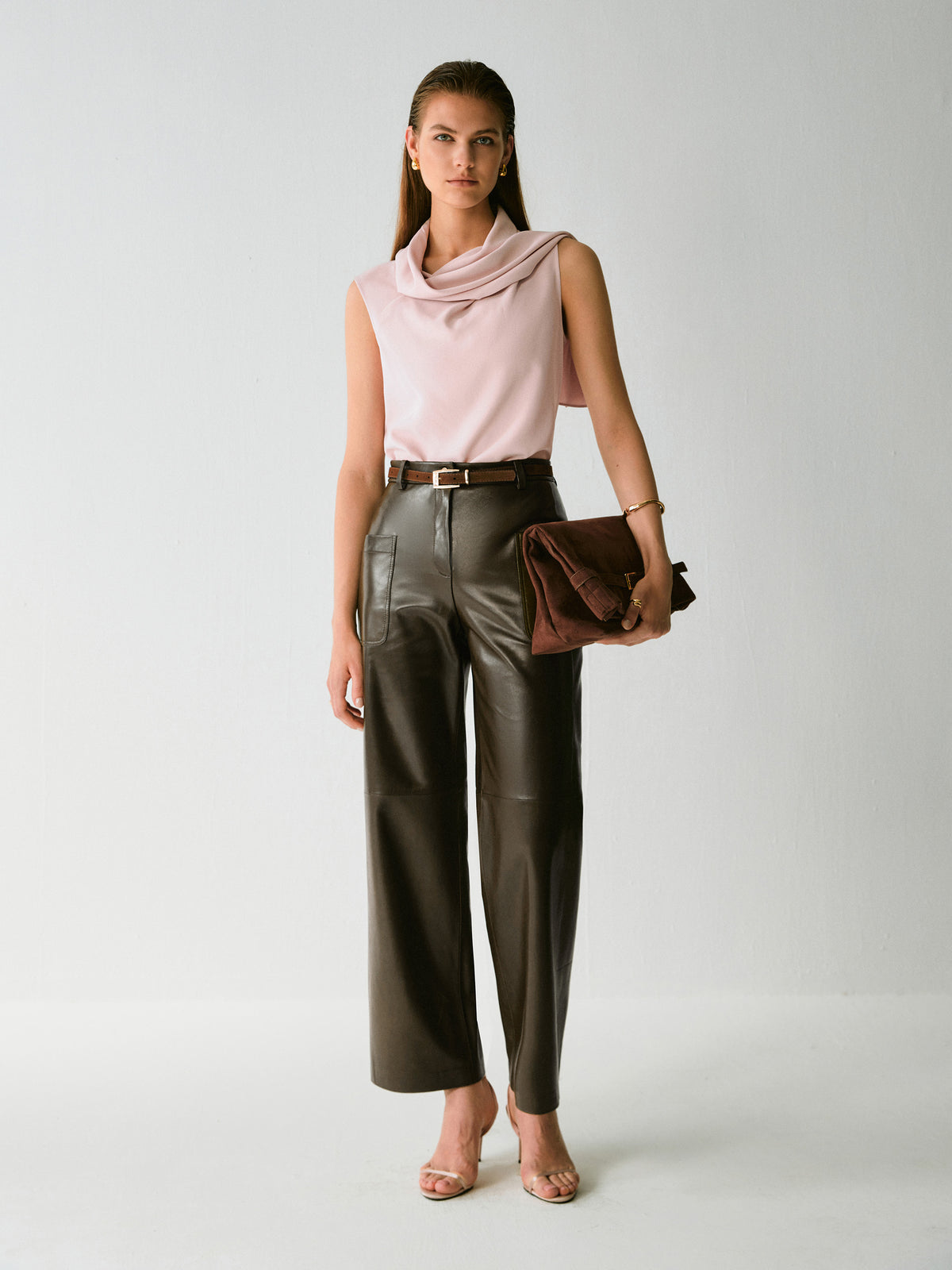 Dowan Drape Neck Top