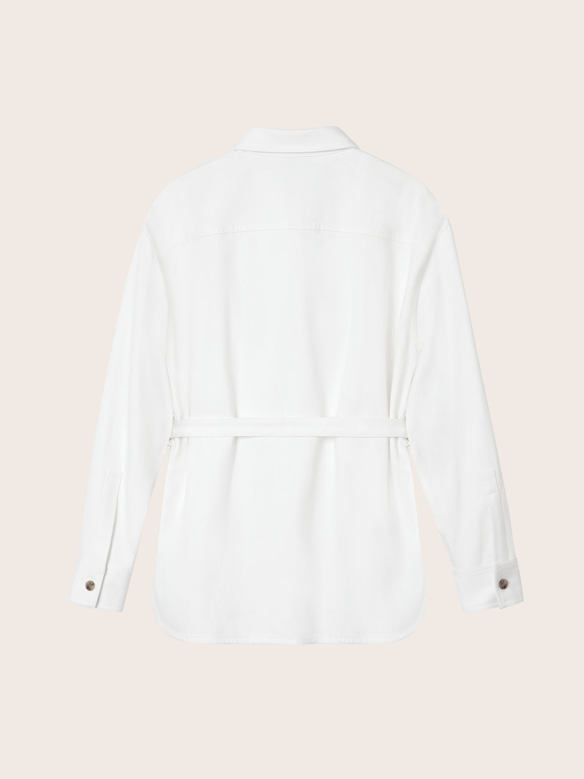 Mara Utility Belted Cotton Shirt