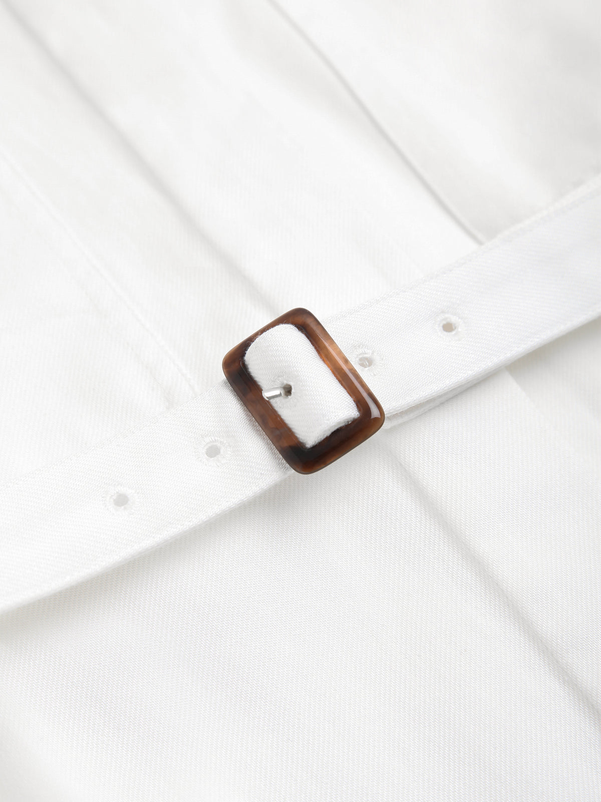 Mara Utility Belted Cotton Shirt