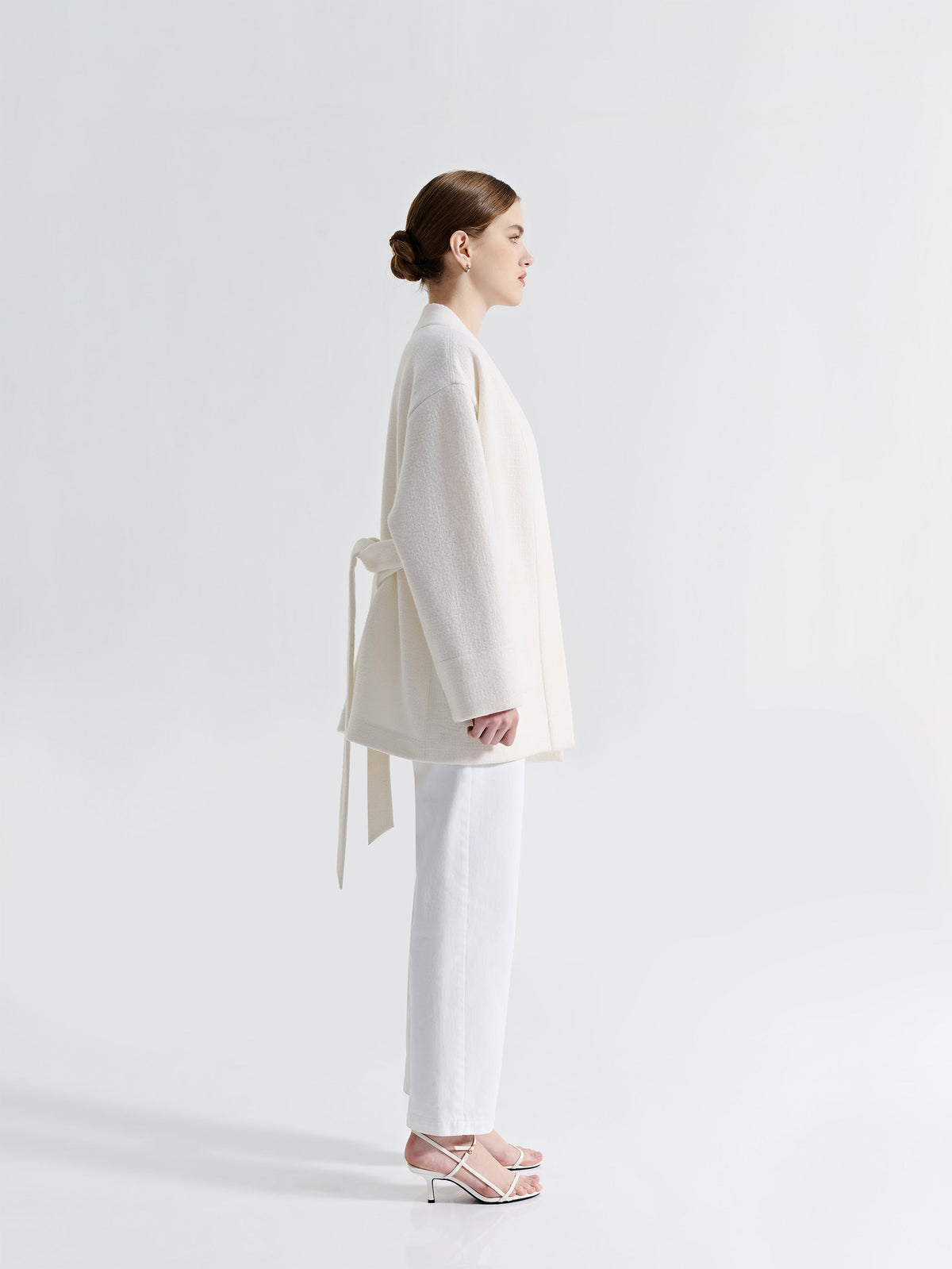 ELLA WOOL V-NECK JACKET