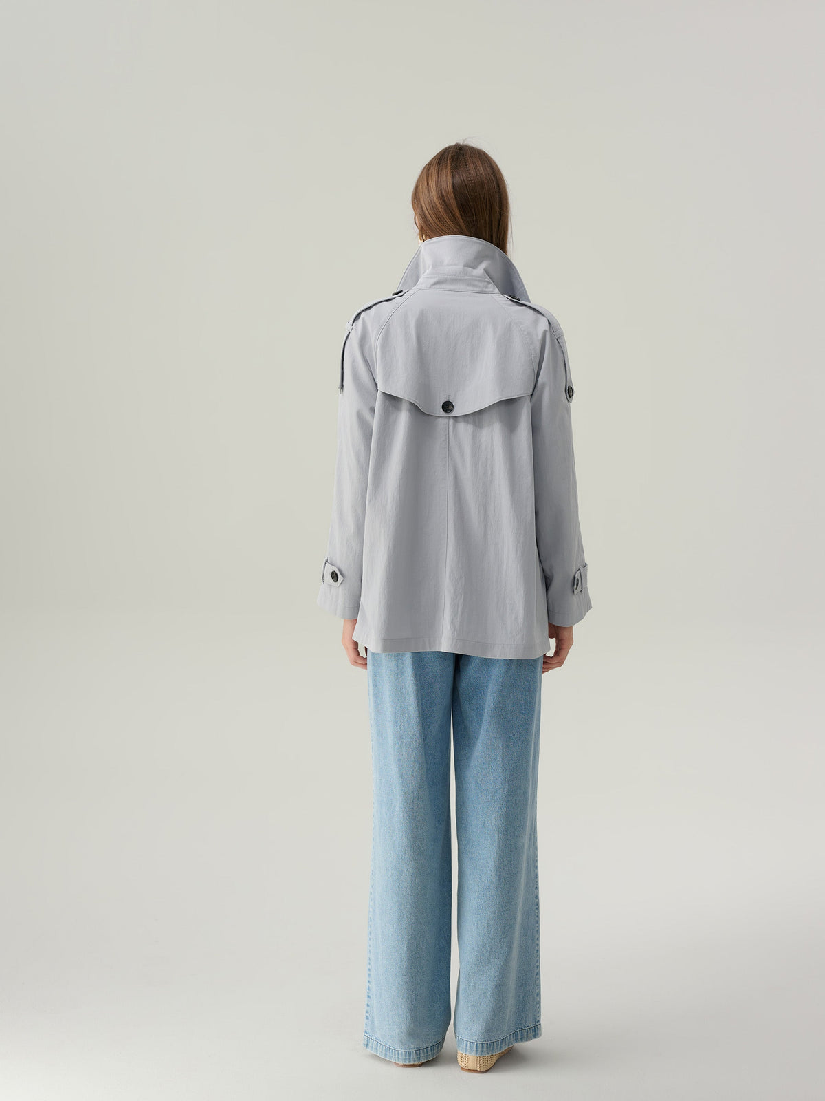 Samantha Short Trench Coat
