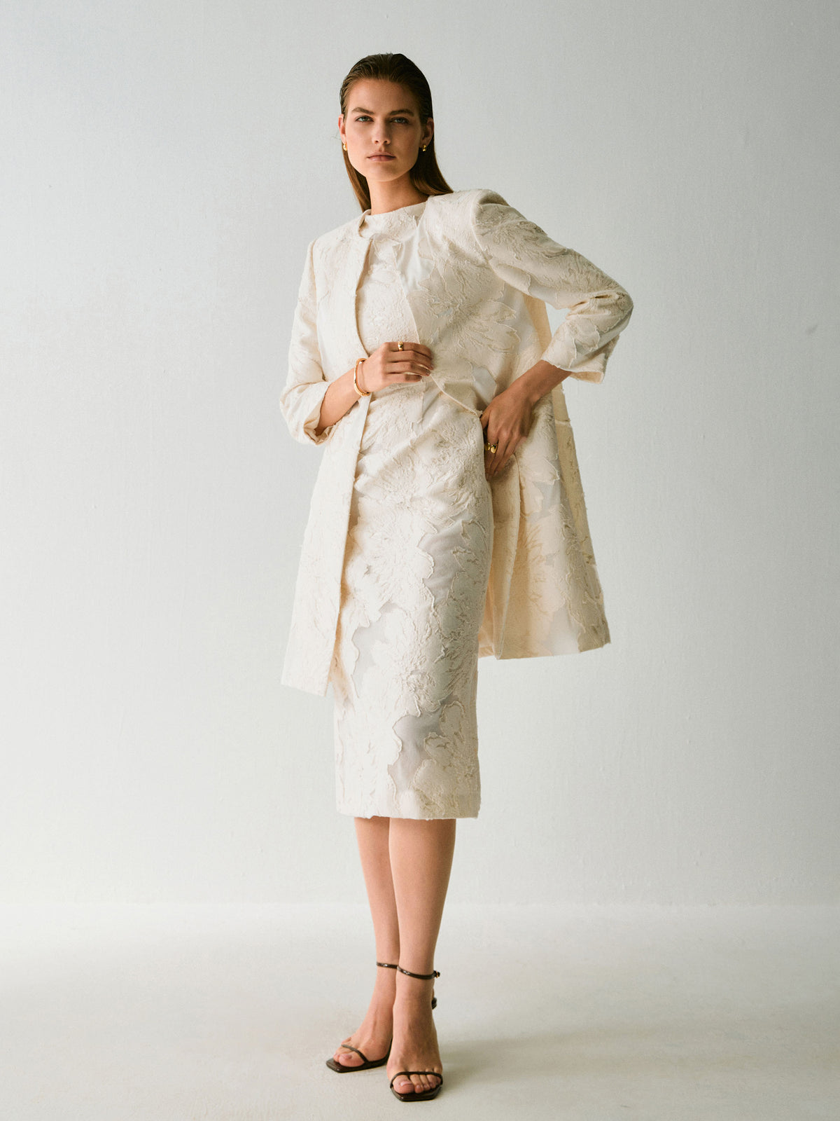 Florence Lace Duster Coat