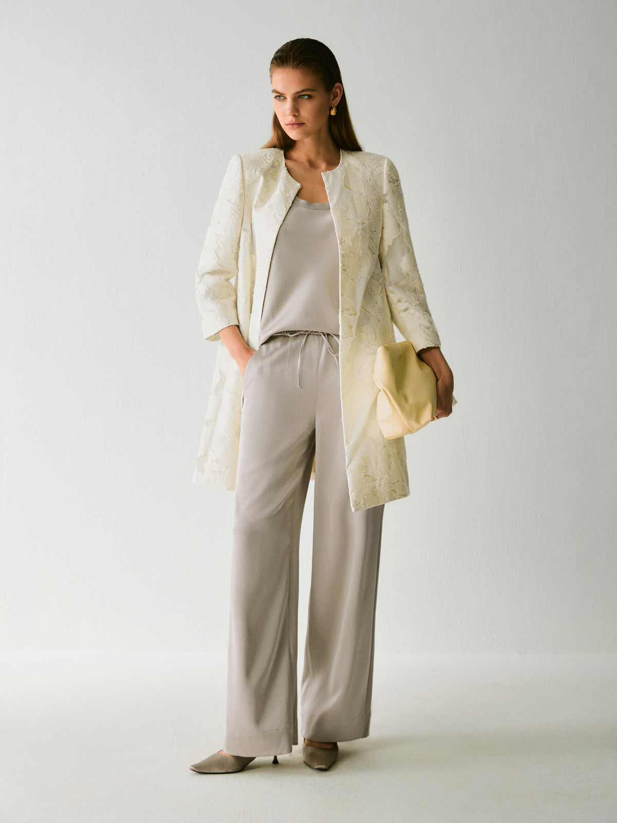 Florence Lace Duster Coat