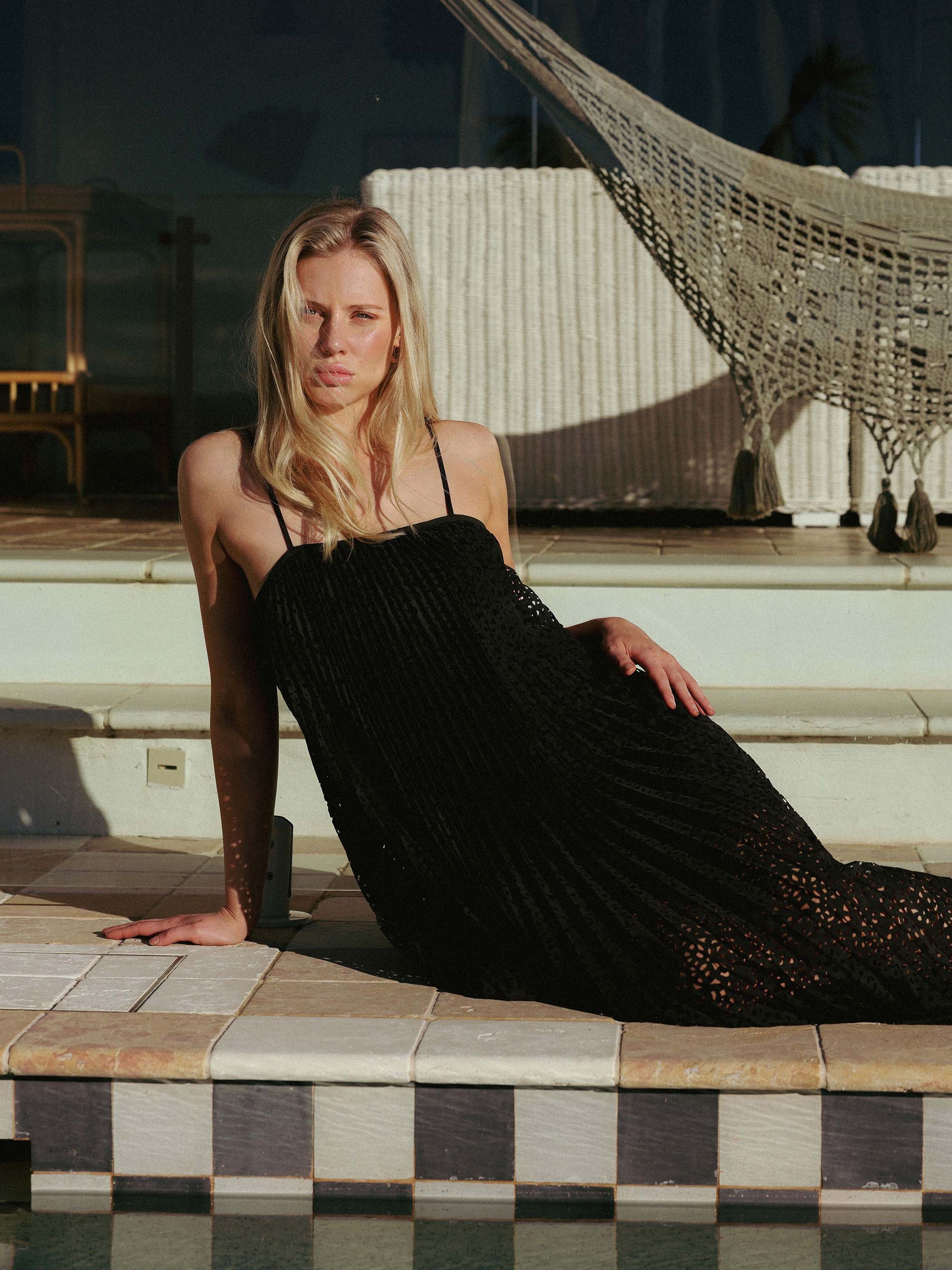 Zara Black Maxi Dress| Women's Designer Clothing Australia | IDA+S Zara Black Maxi Dress| Women's Designer Clothing Australia | IDA+S