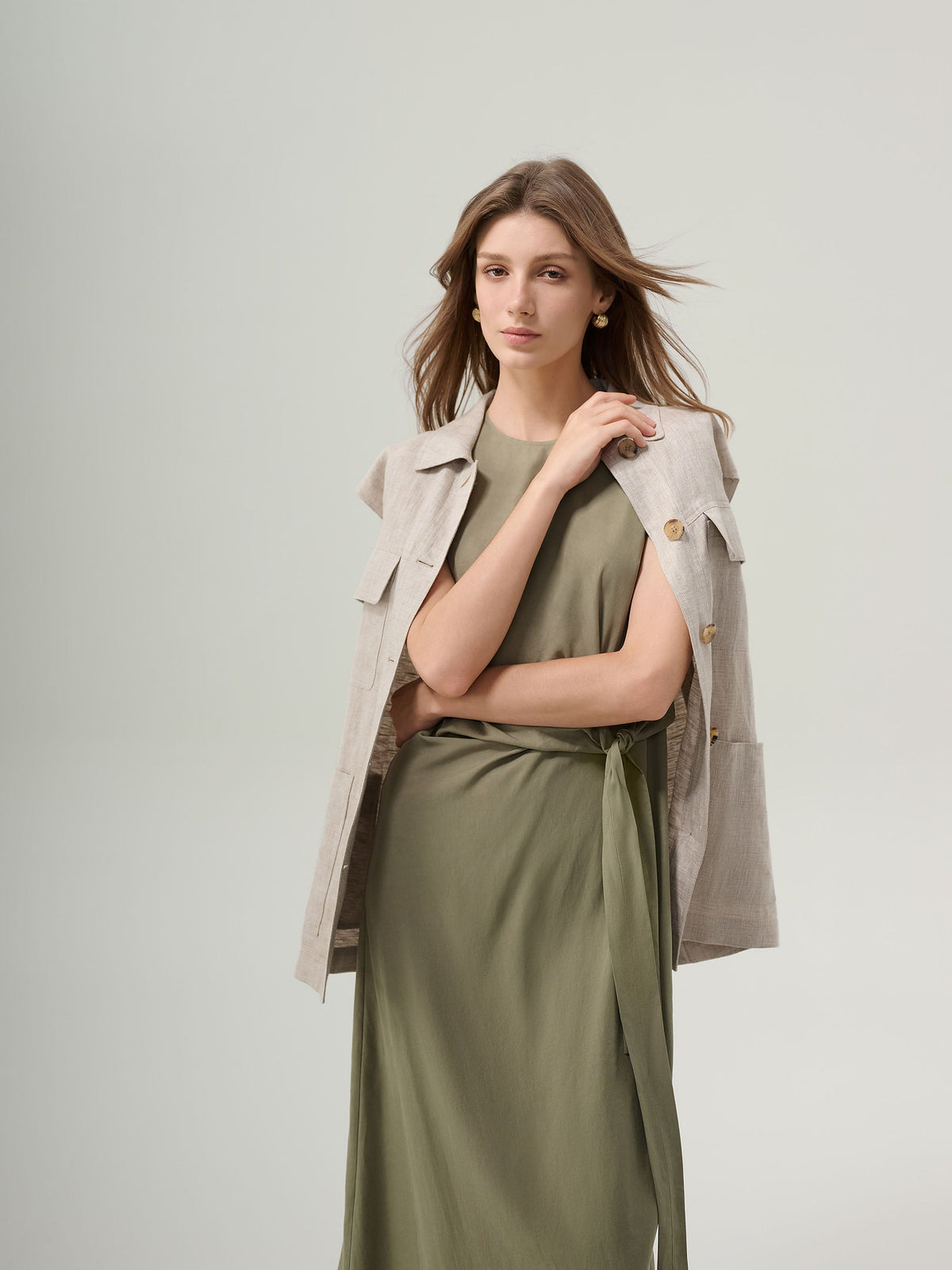 Tillie Linen Dress