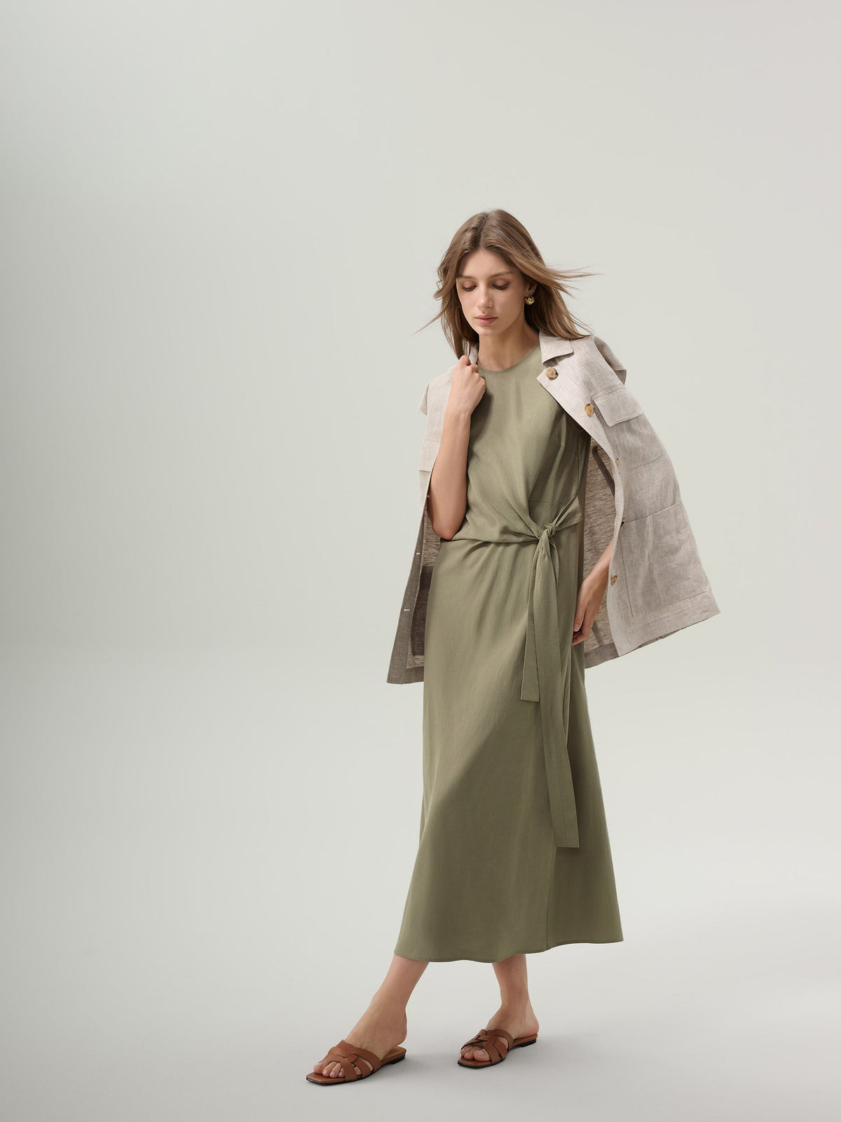 Tillie Linen Dress
