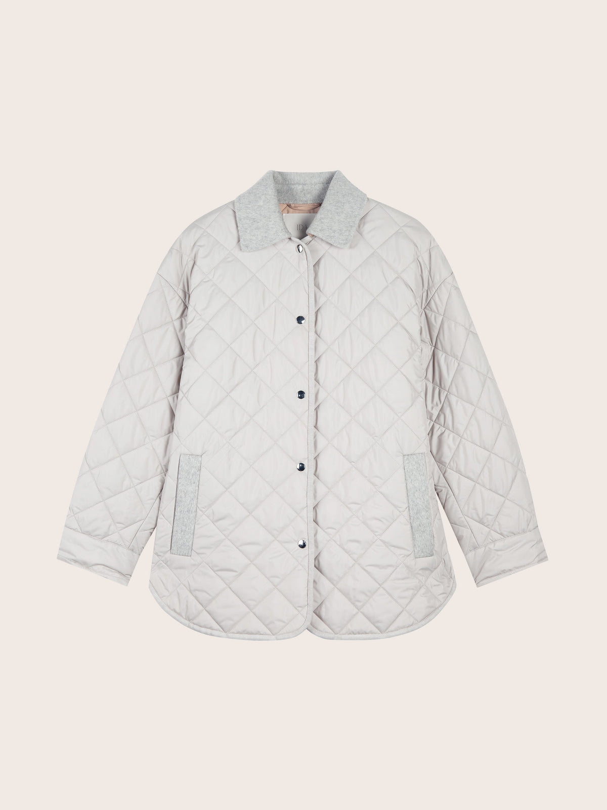 NOVA QUILTED LONG SLEEVE BUTTON DOWN JACKET