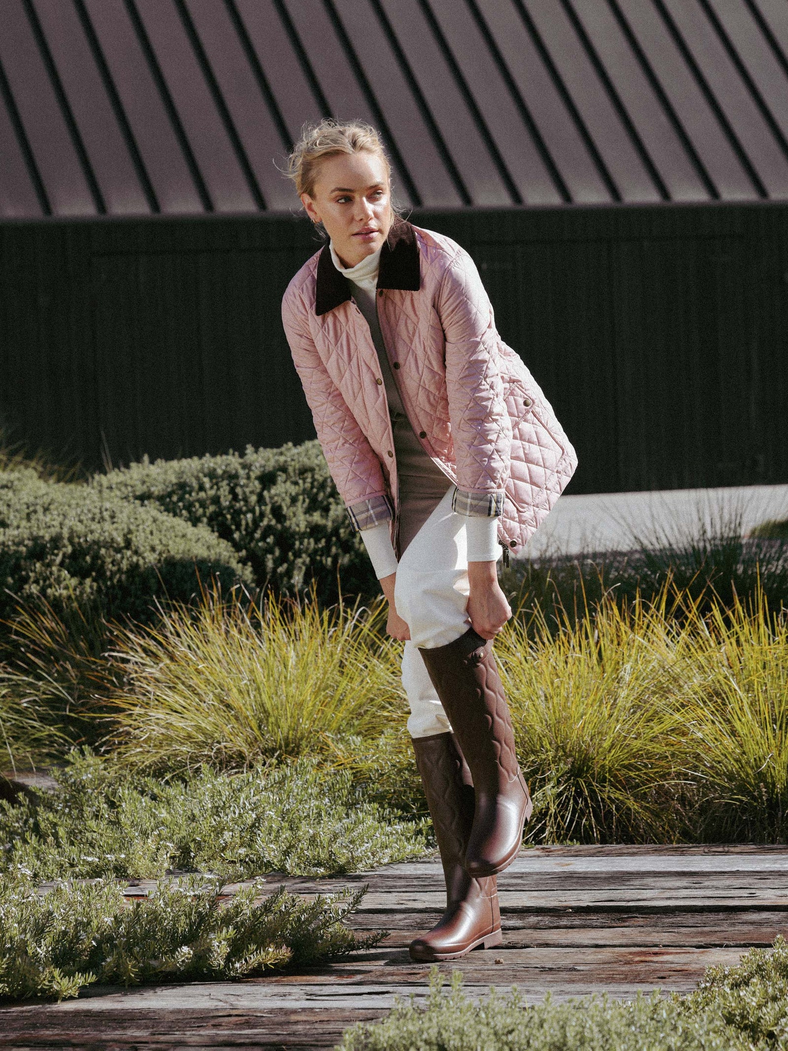 Daria Quilted Utility Jacket