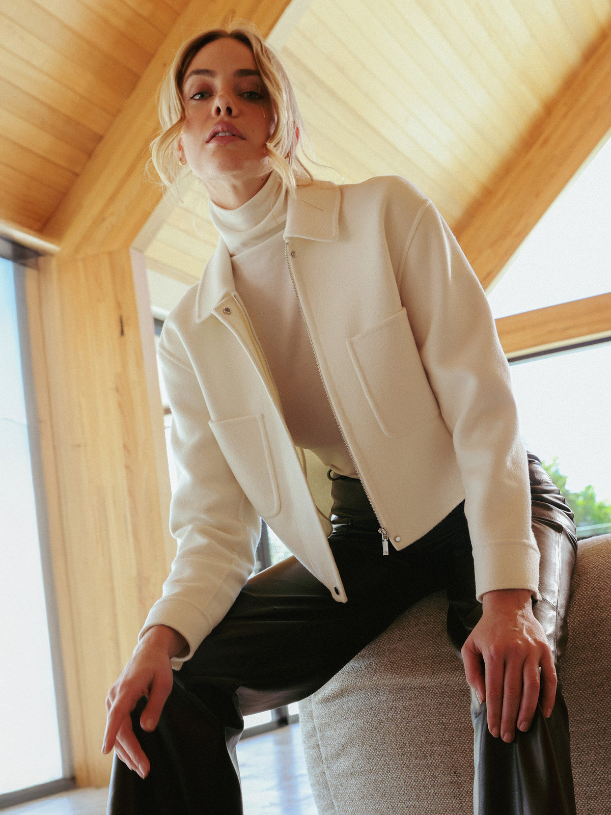 Ida Double-Faced Wool Jacket