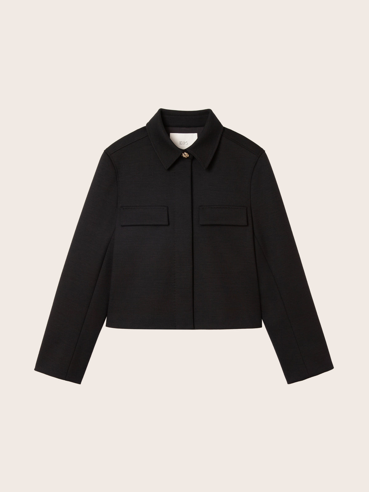 Maxine Wool Blend Cropped Jacket