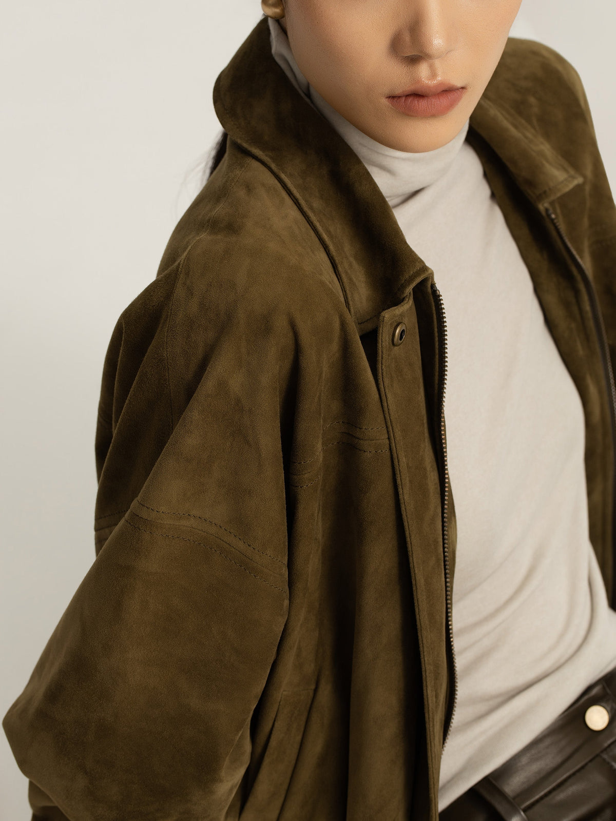 Nico Suede Leather Jacket