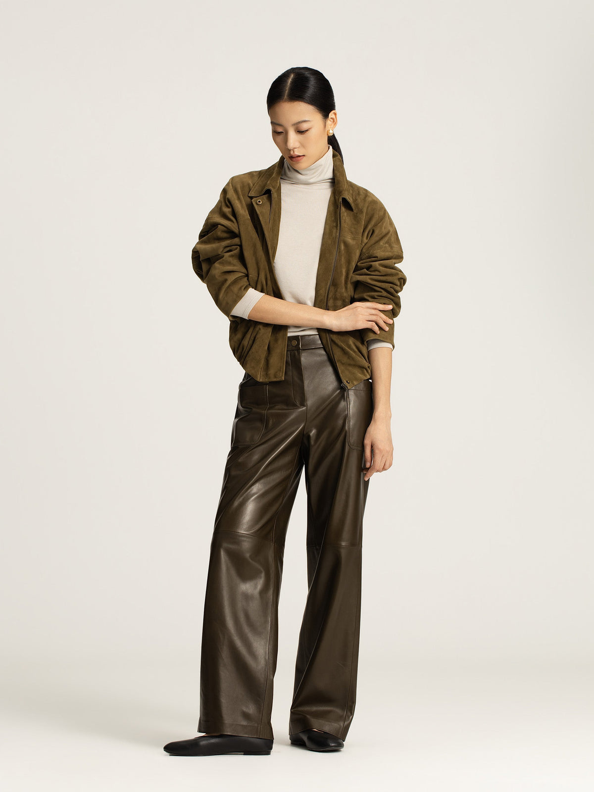 Nico Suede Leather Jacket