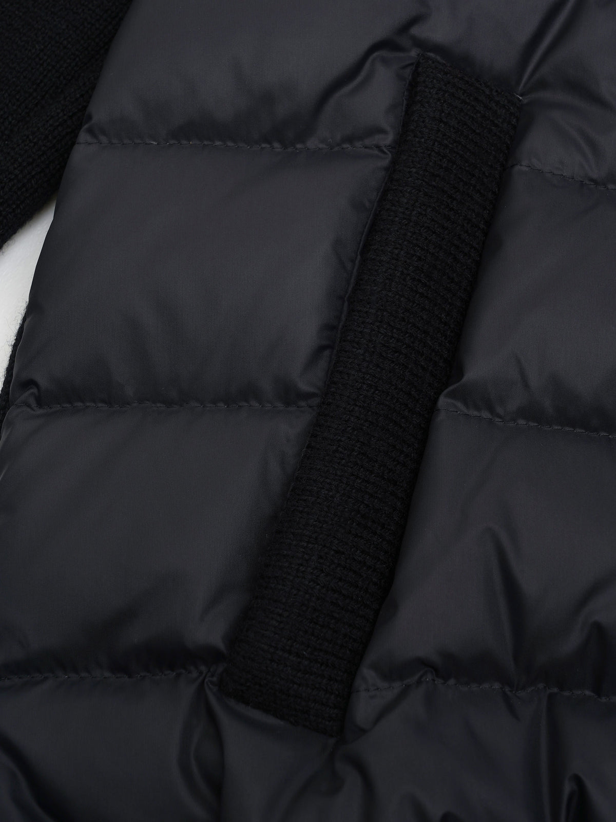 Sutton Nylon Knit Bomber