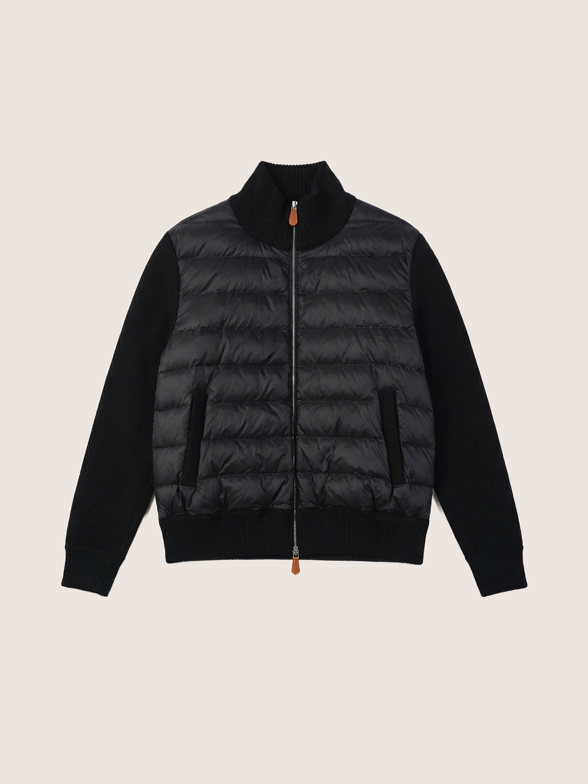 Sutton Nylon Knit Bomber