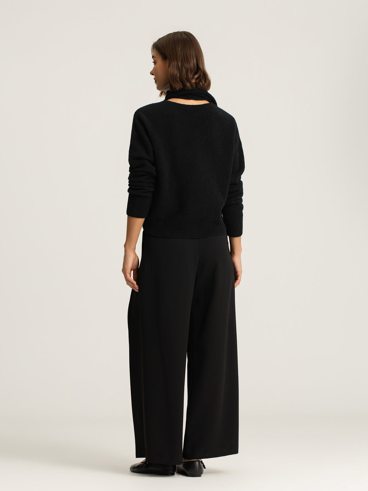 Seren Wool Scarf Jumper