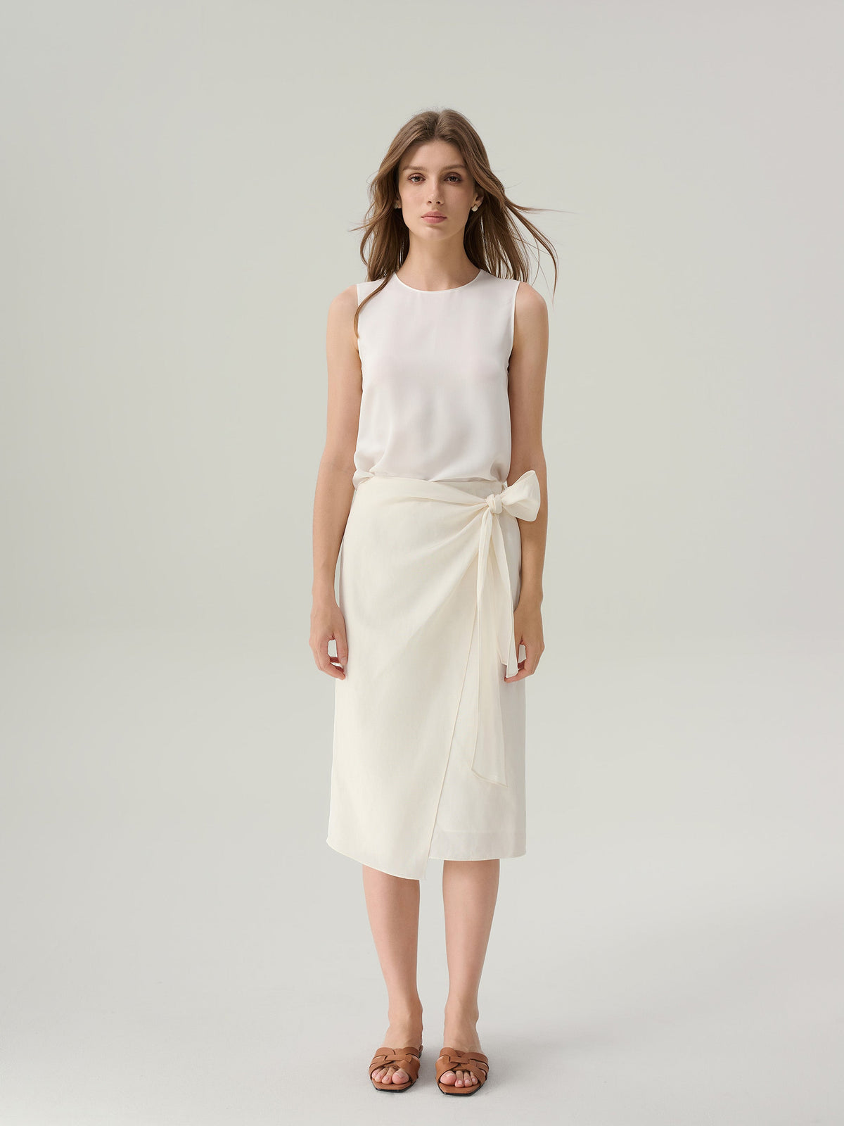 Ari Cropped Knit Tank Top