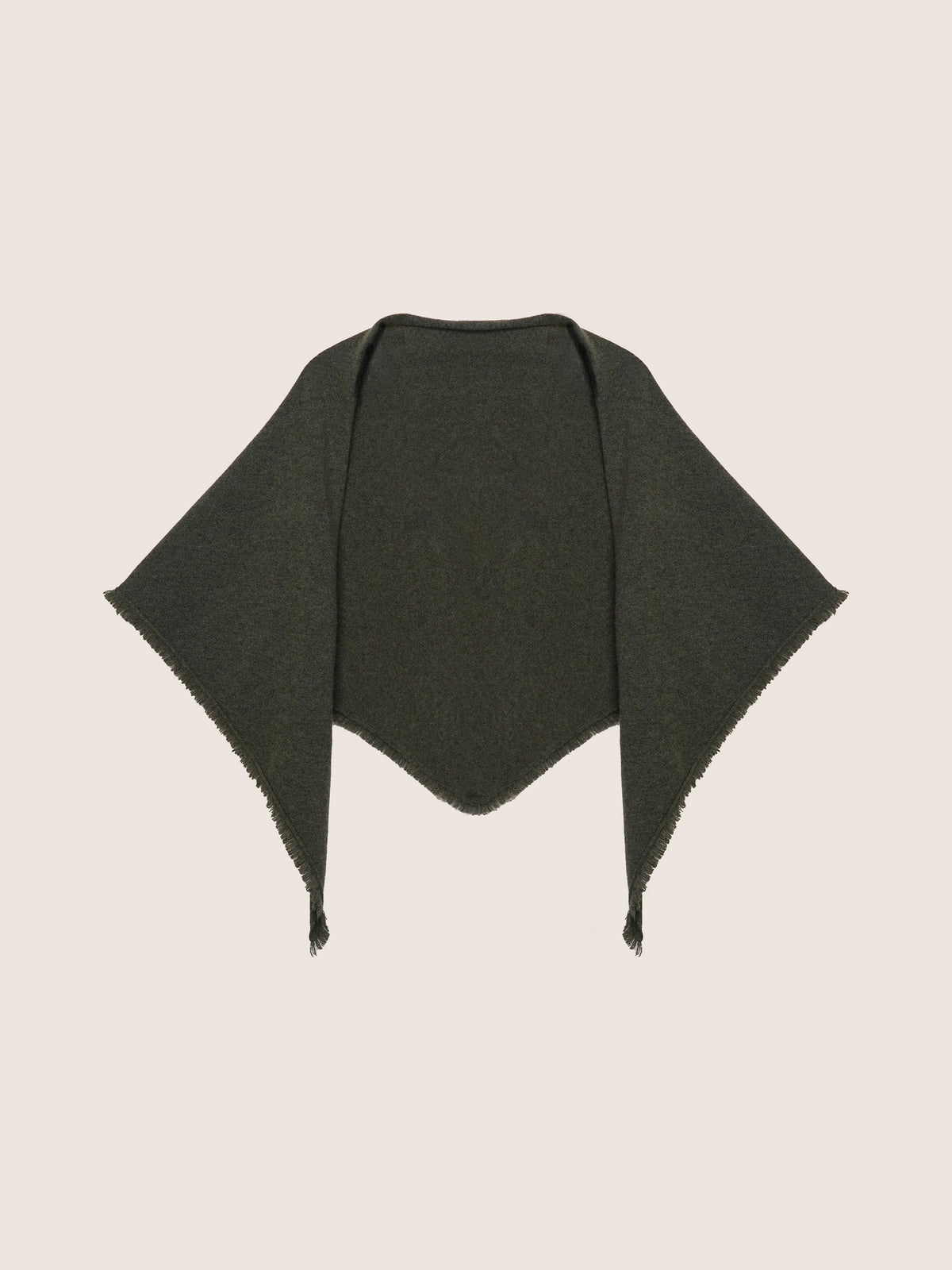 Langham Wool Cashmere Short Scarf