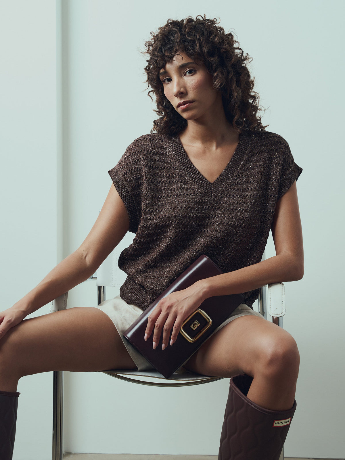 Reni Cotton Knit Top