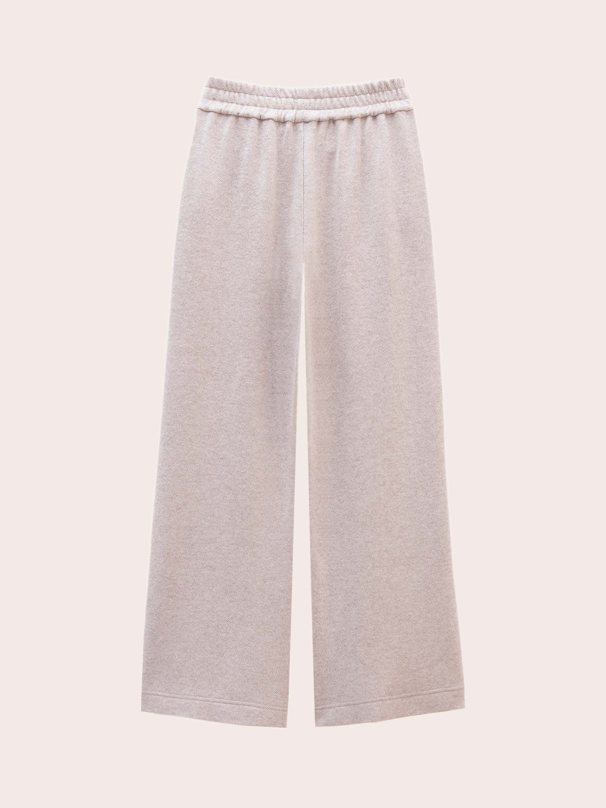 MAYA WOOL CASHMERE STRAIGHT LEG PANTS