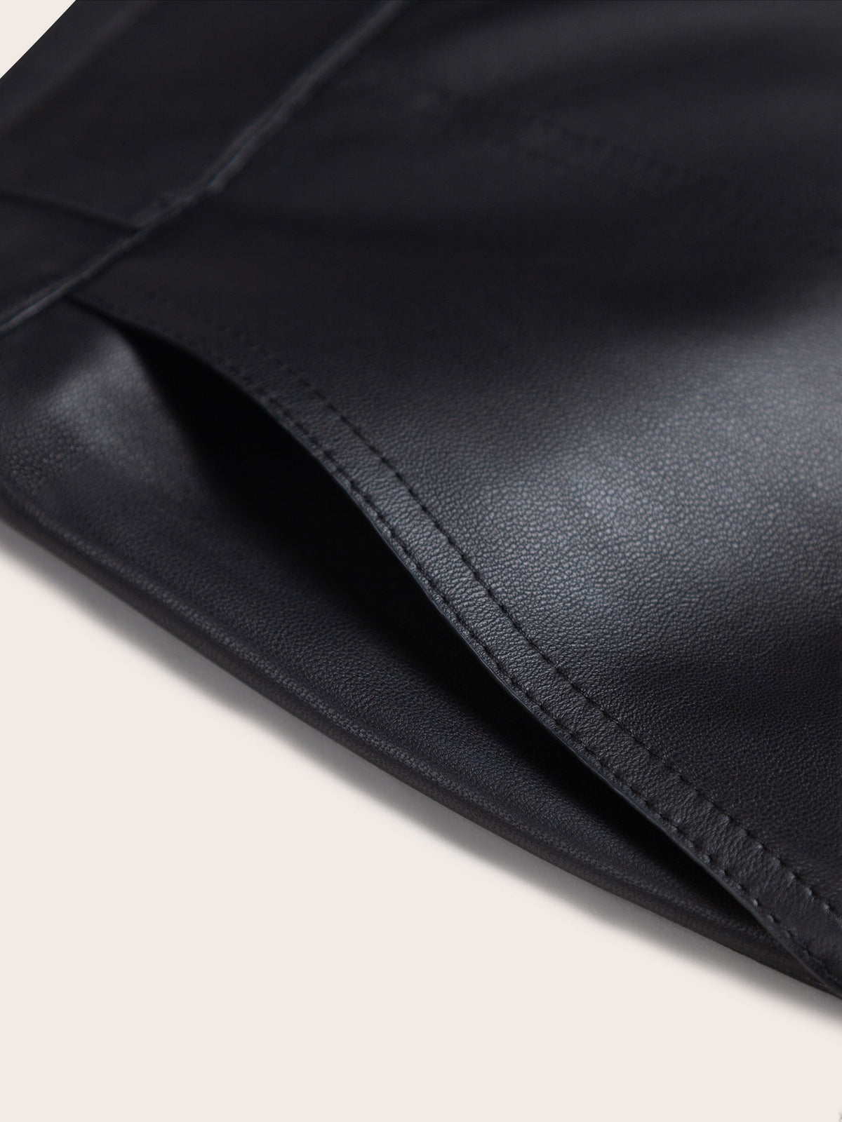 Corin Lambskin Panelled Pants
