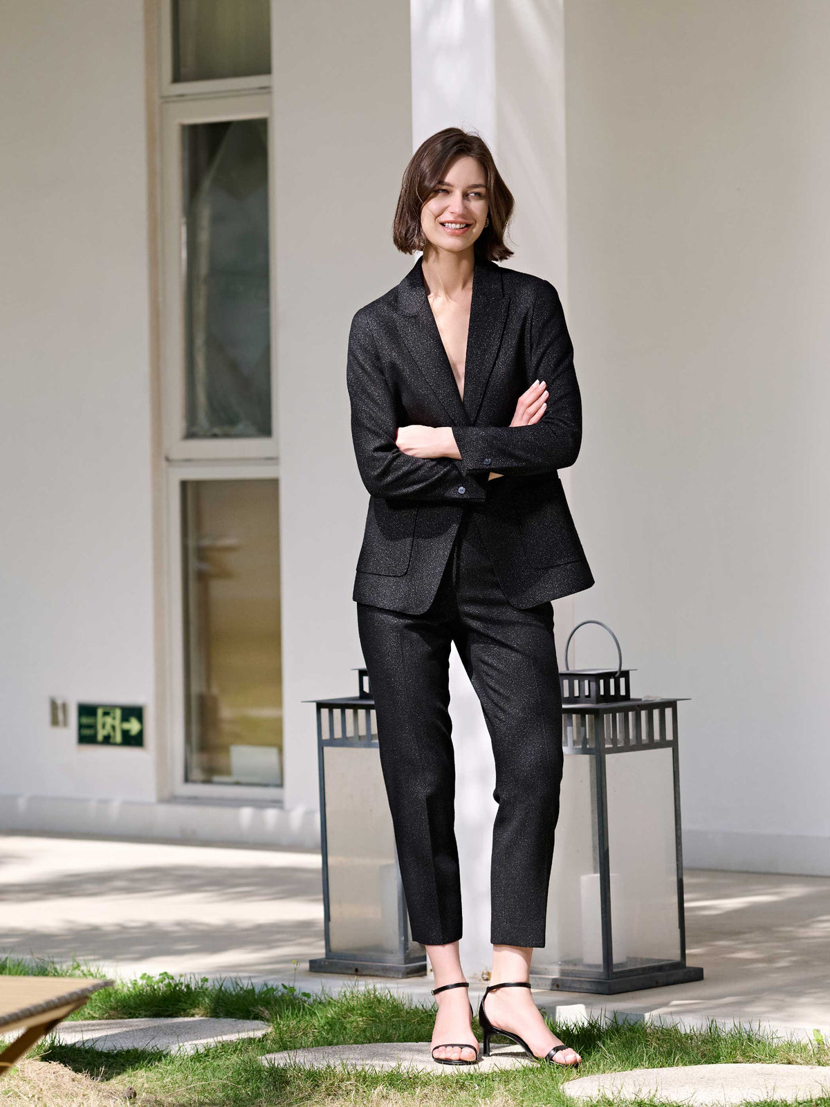 IVY WOOL TAILORED SUIT PANTS