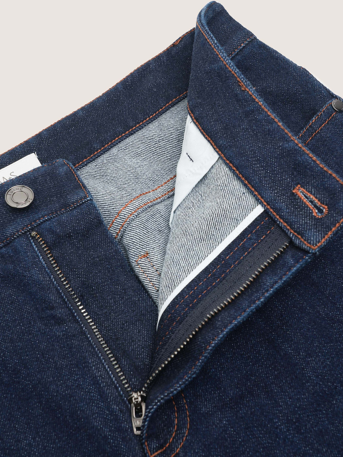 Mira Denim Straight-Leg Pants