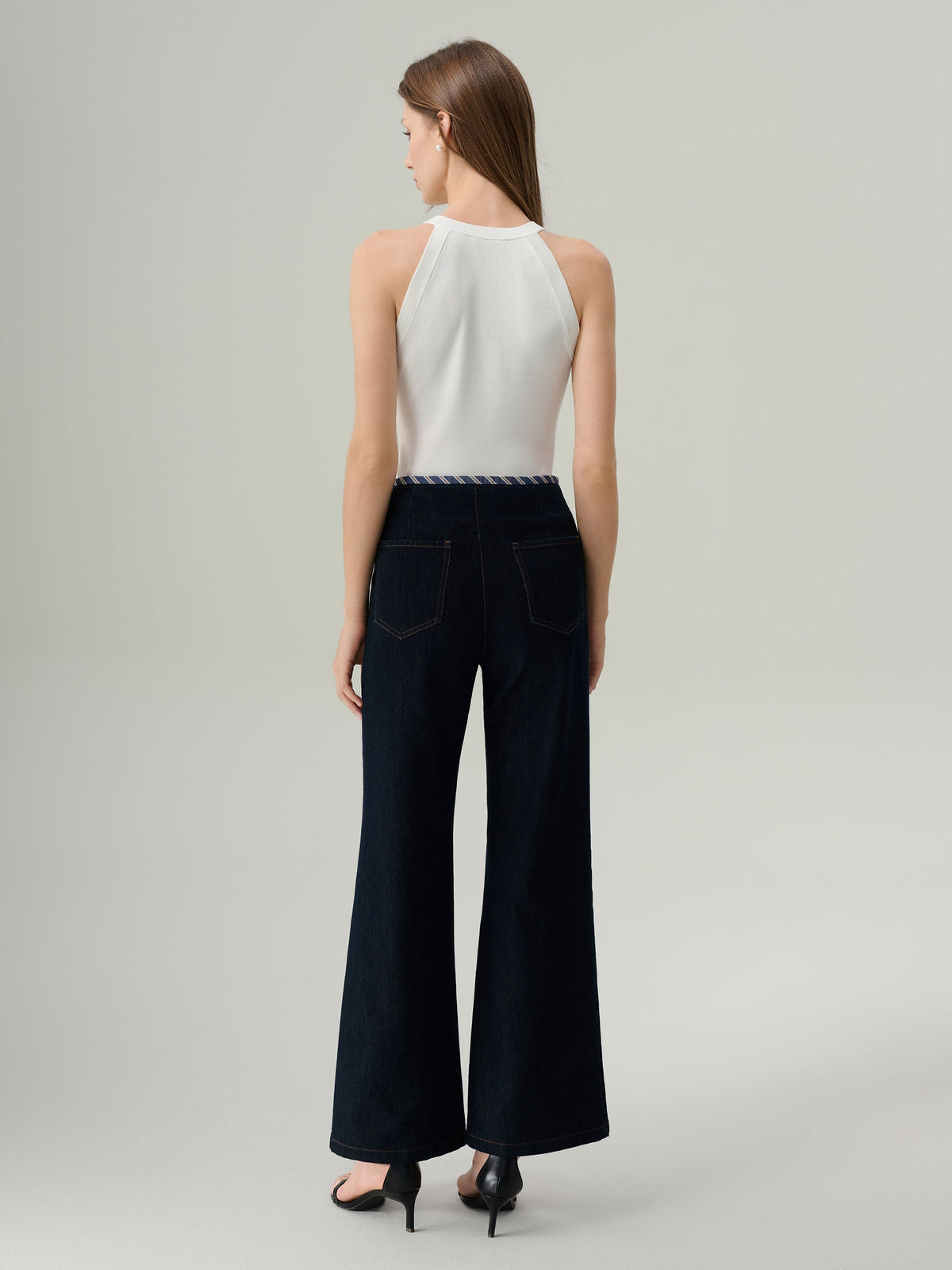 Noa Indigo Wide Leg Jeans