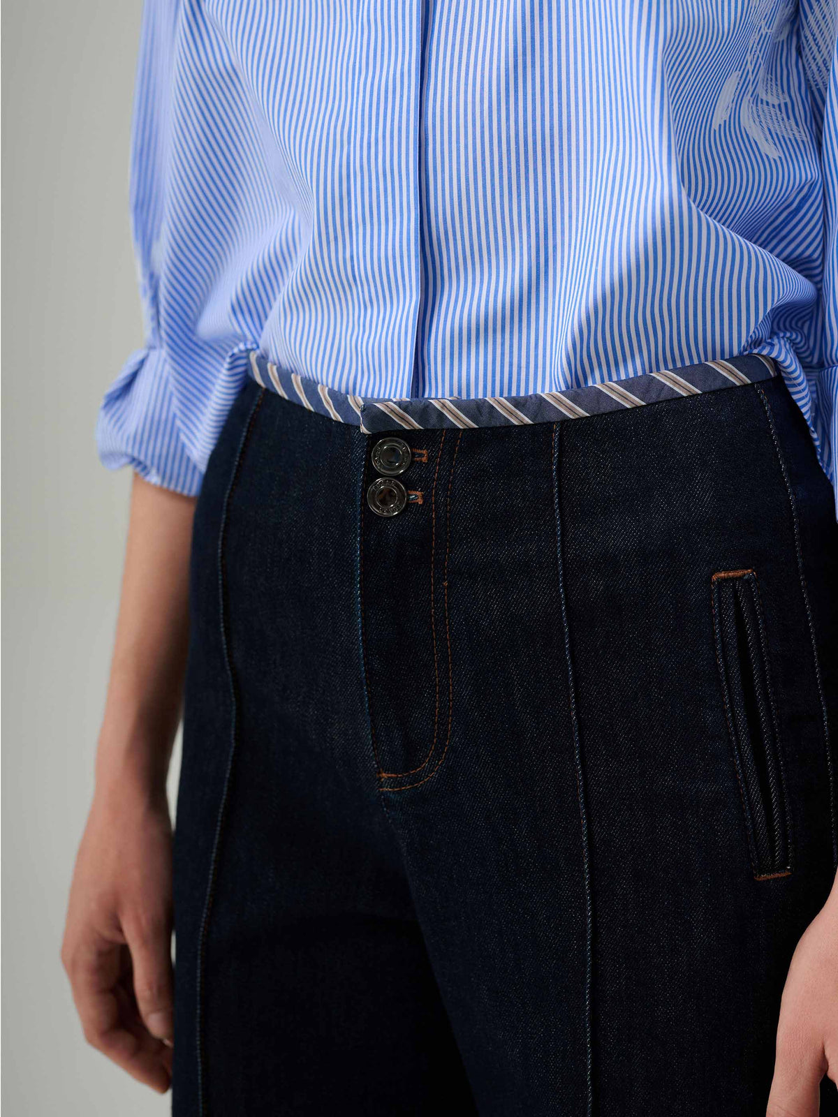 Noa Indigo Wide Leg Jeans