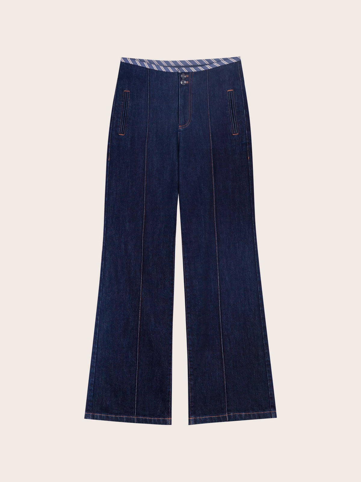 Noa Indigo Wide Leg Jeans